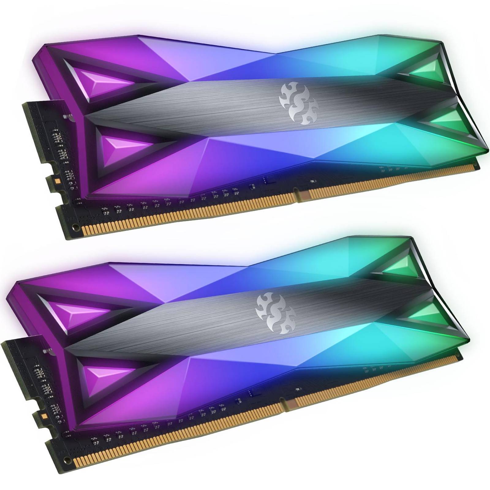 Memoria RAM DDR4 32GB 3600MHz XPG SPECTRIX D60G RGB Disipador 2x16GB AX4U360016G18I-DT60 