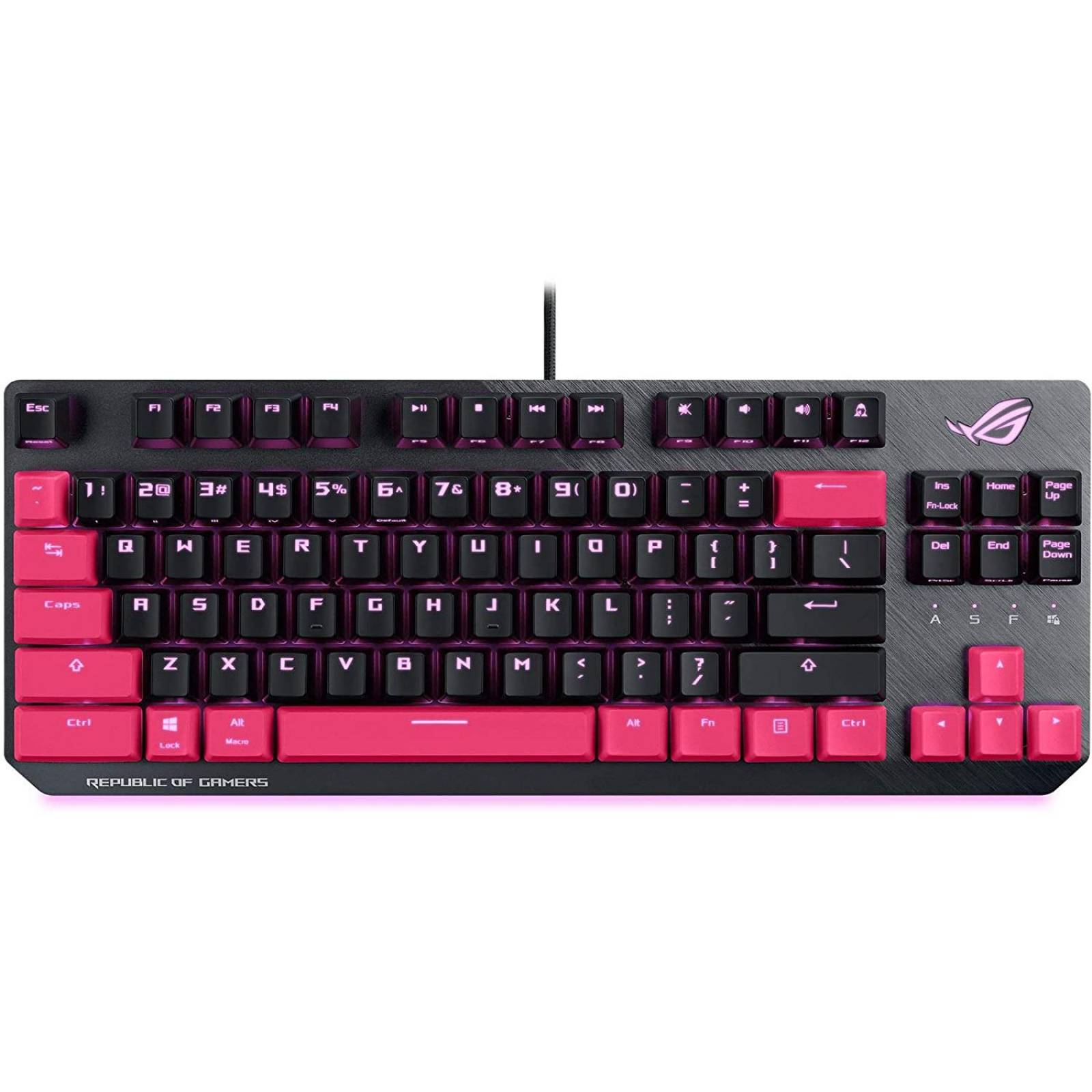 Teclado Gamer ASUS X803 STRIX SCOPE TKL Alambrico RGB 