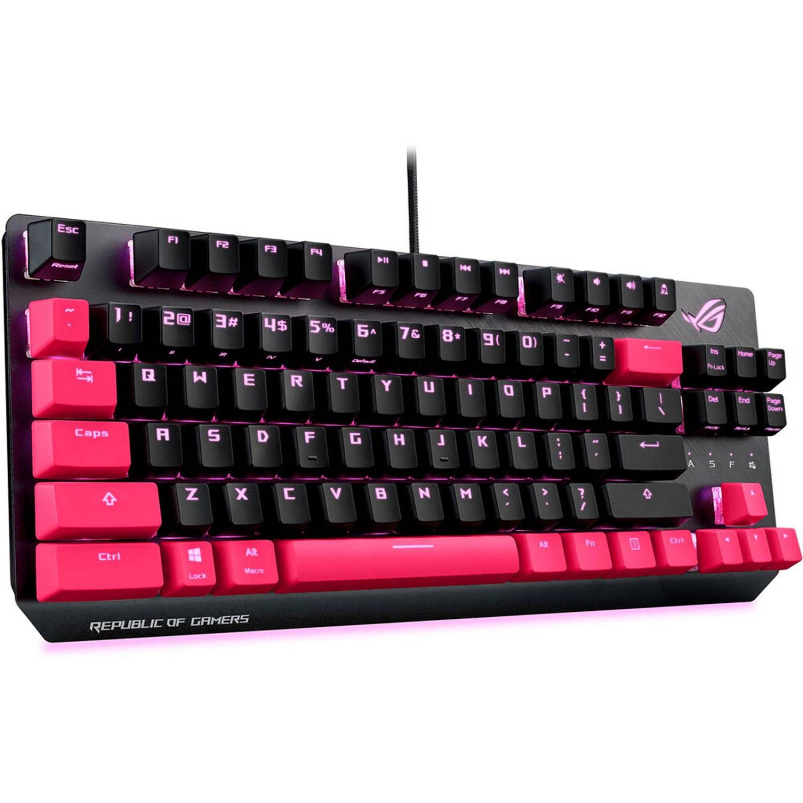 Teclado Gamer ASUS X803 STRIX SCOPE TKL Alambrico RGB 