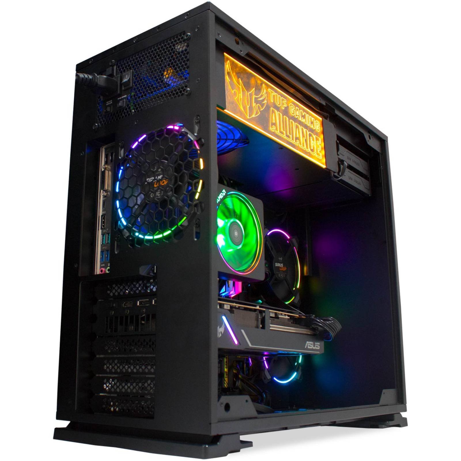Xtreme PC Gamer TUF AMD Radeon RX 5600 XT Ryzen 7 3700X 16GB SSD M2 480GB 2TB RGB 
