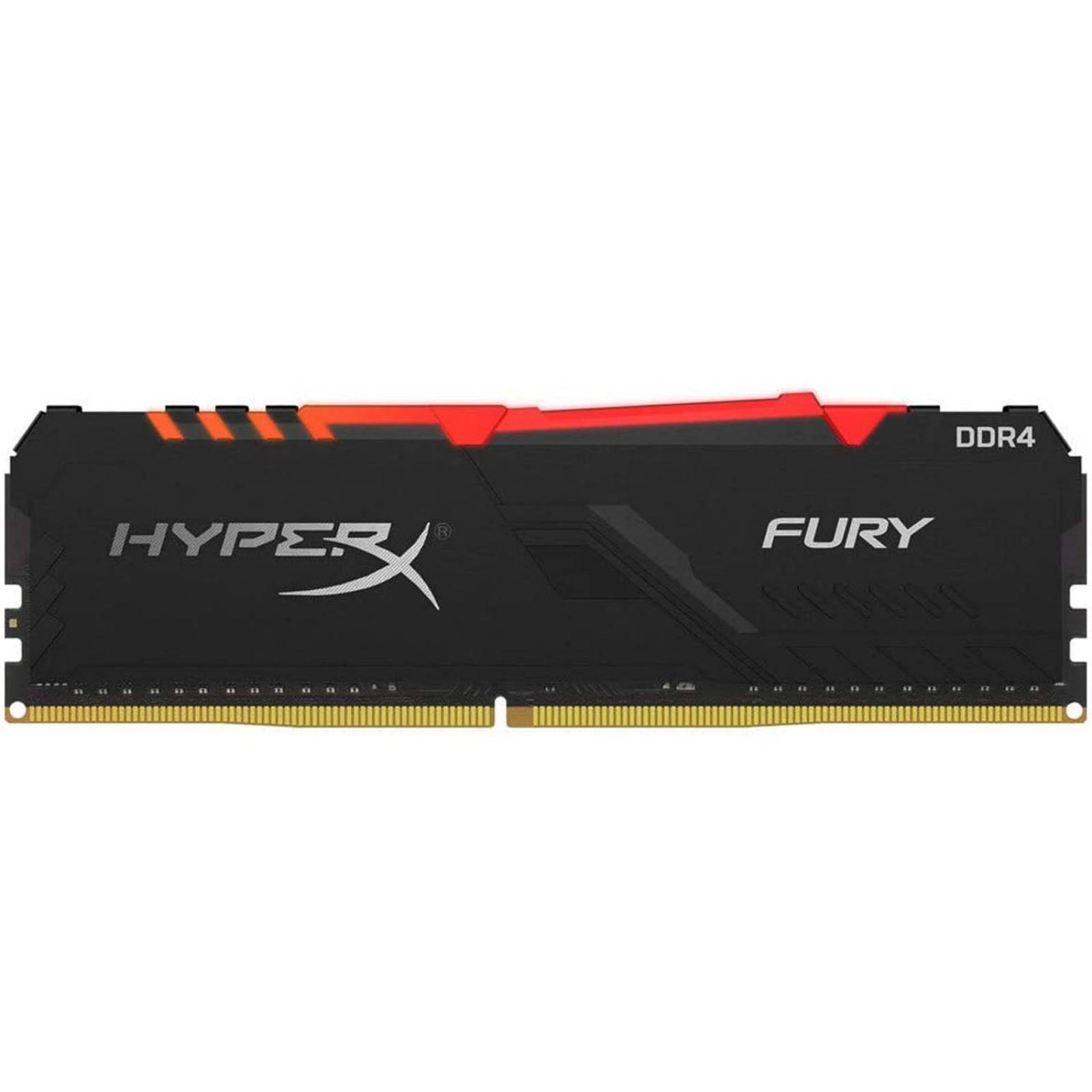 Memoria RAM DDR4 8GB 3200MHz KINGSTON HYPERX FURY RGB HX432C16FB3A/8 