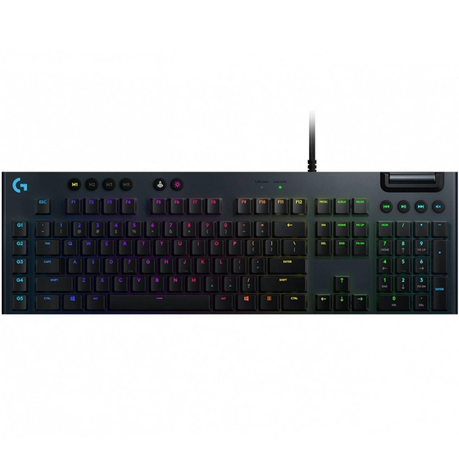 Teclado Gamer LOGITECH G G815 RGB Mecanico Switch GL Tactil USB 920-008984 