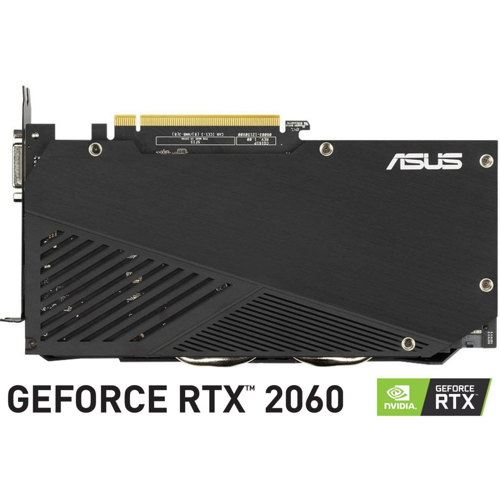 Tarjeta de Video ASUS GeForce RTX 2060 OC EVO 6GB GDDR6 DUAL-RTX2060-O6G-EVO 