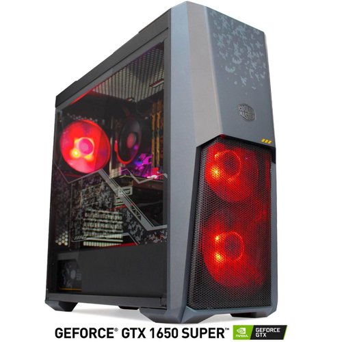 Xtreme Pc Gamer Tuf GeForce GTX 1650 Super Ryzen 5 16Gb SSD 512GB RGB 