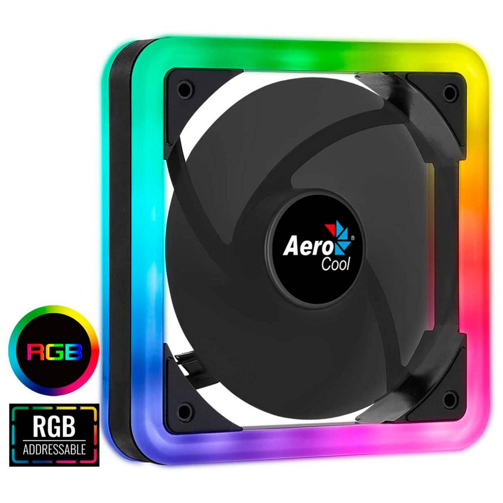 Kit 3 Ventiladores AEROCOOL EDGE 14 PRO ARGB 140mm   Control