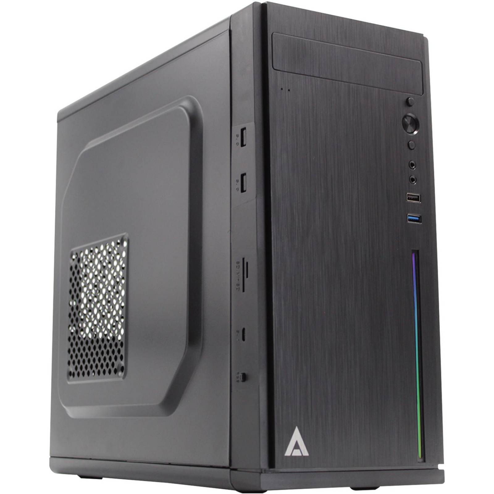 Gabinete ACTECK FUSION X Micro ATX Fuente 500W USB 3.0 AC-929530 