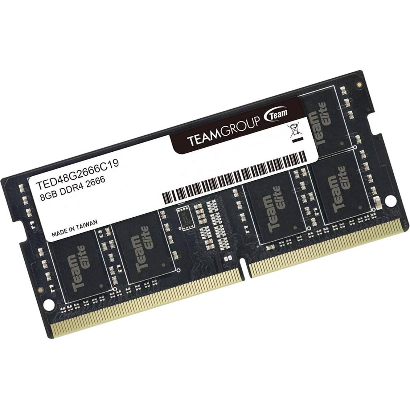 Memoria RAM DDR4 8GB 2666MHz TEAMGROUP ELITE Laptop TED48G2666C19-S01 