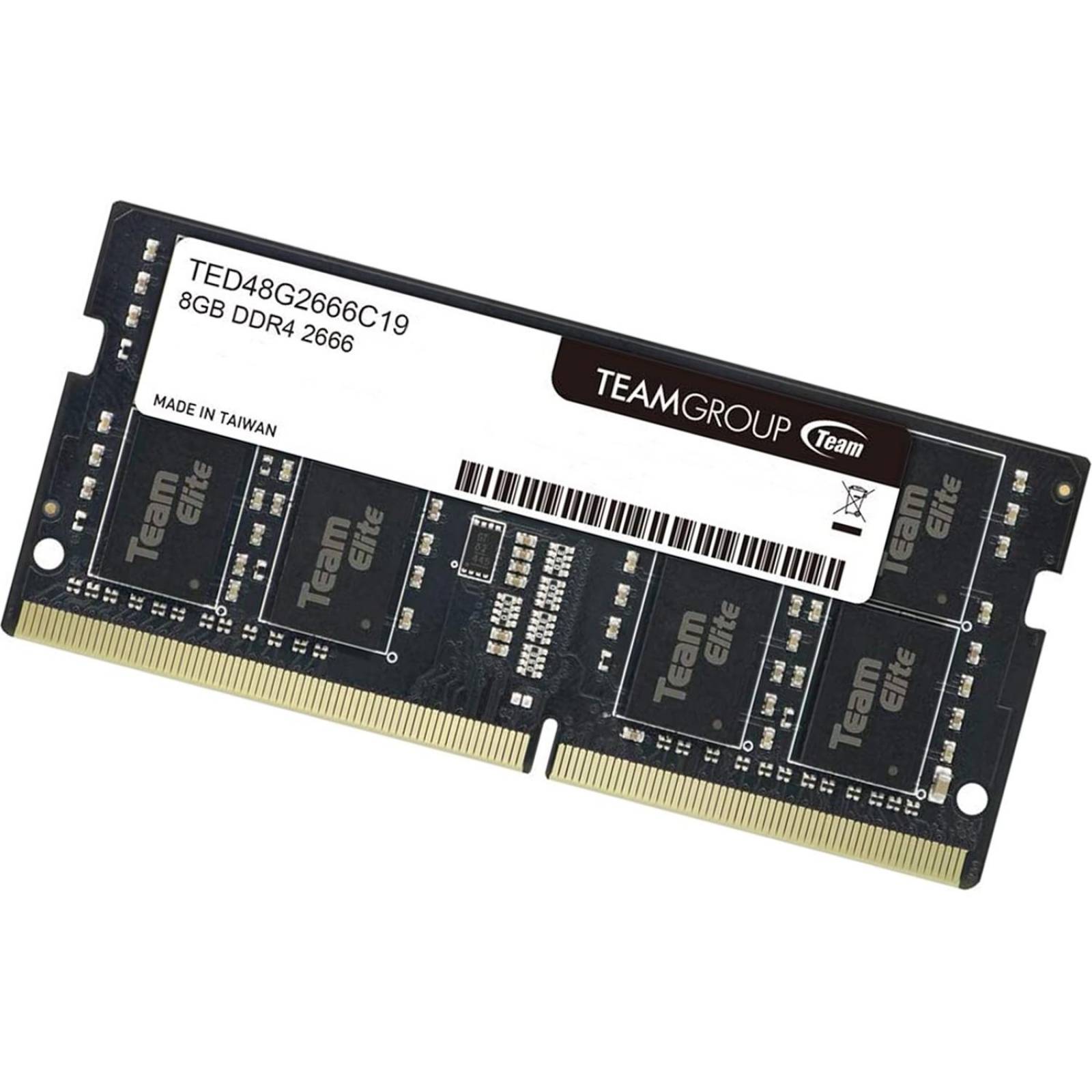 Memoria RAM DDR4 8GB 2666MHz TEAMGROUP ELITE Laptop TED48G2666C19-S01 