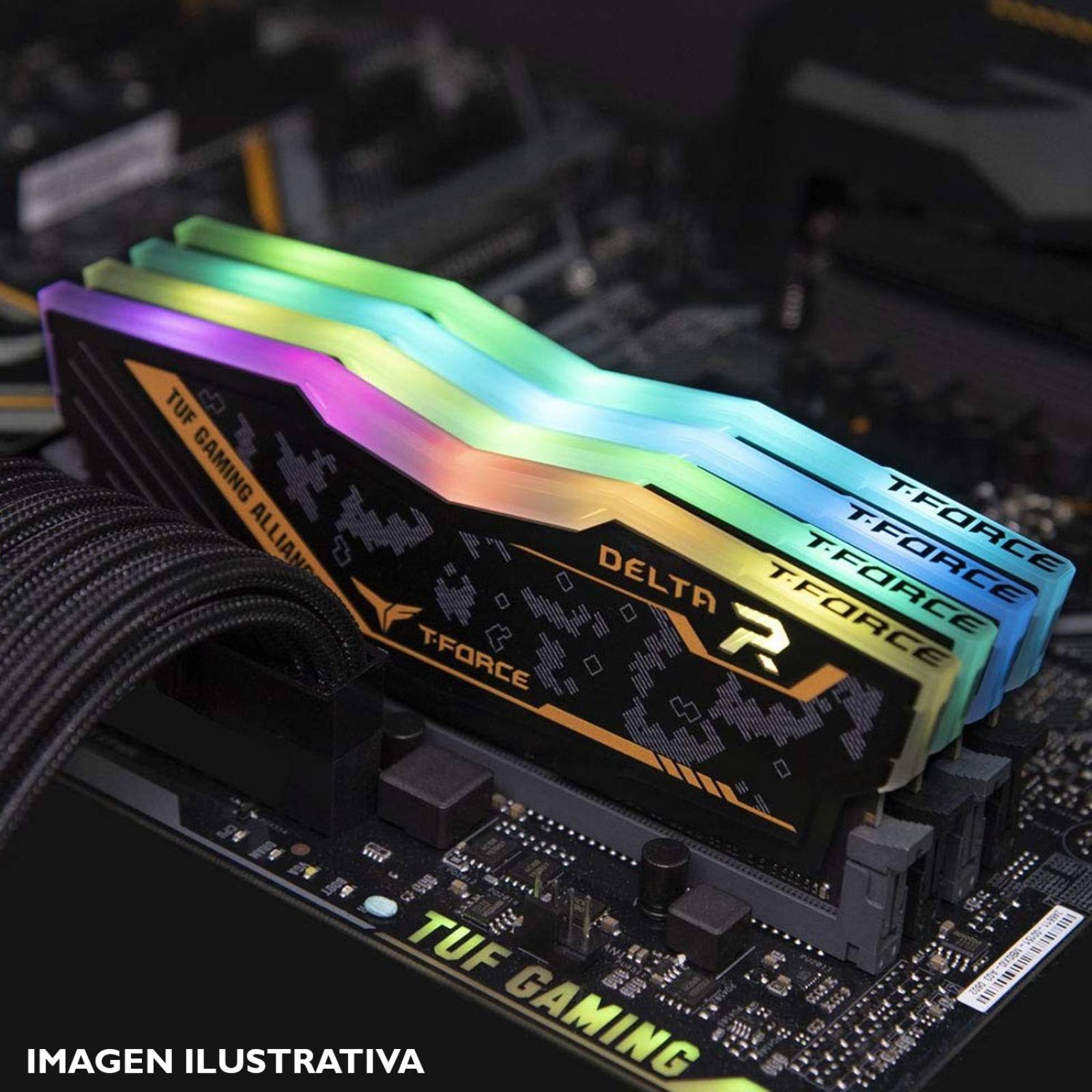 XPG DDR4 D60G RGB 32GB (2x16GB) 3200MHz PC4-25600 CL16-20-20 U-DIMM 288ピン デスクトップメモリーキット グレー (AX4U320016G16A-DT60)