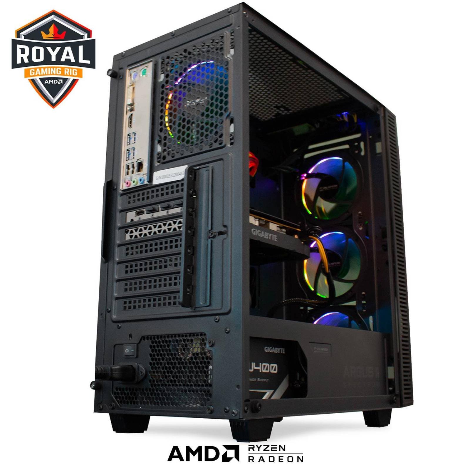 Xtreme PC Gamer BR AMD Radeon RX 5500 XT Ryzen 5 16GB SSD 480GB RGB 