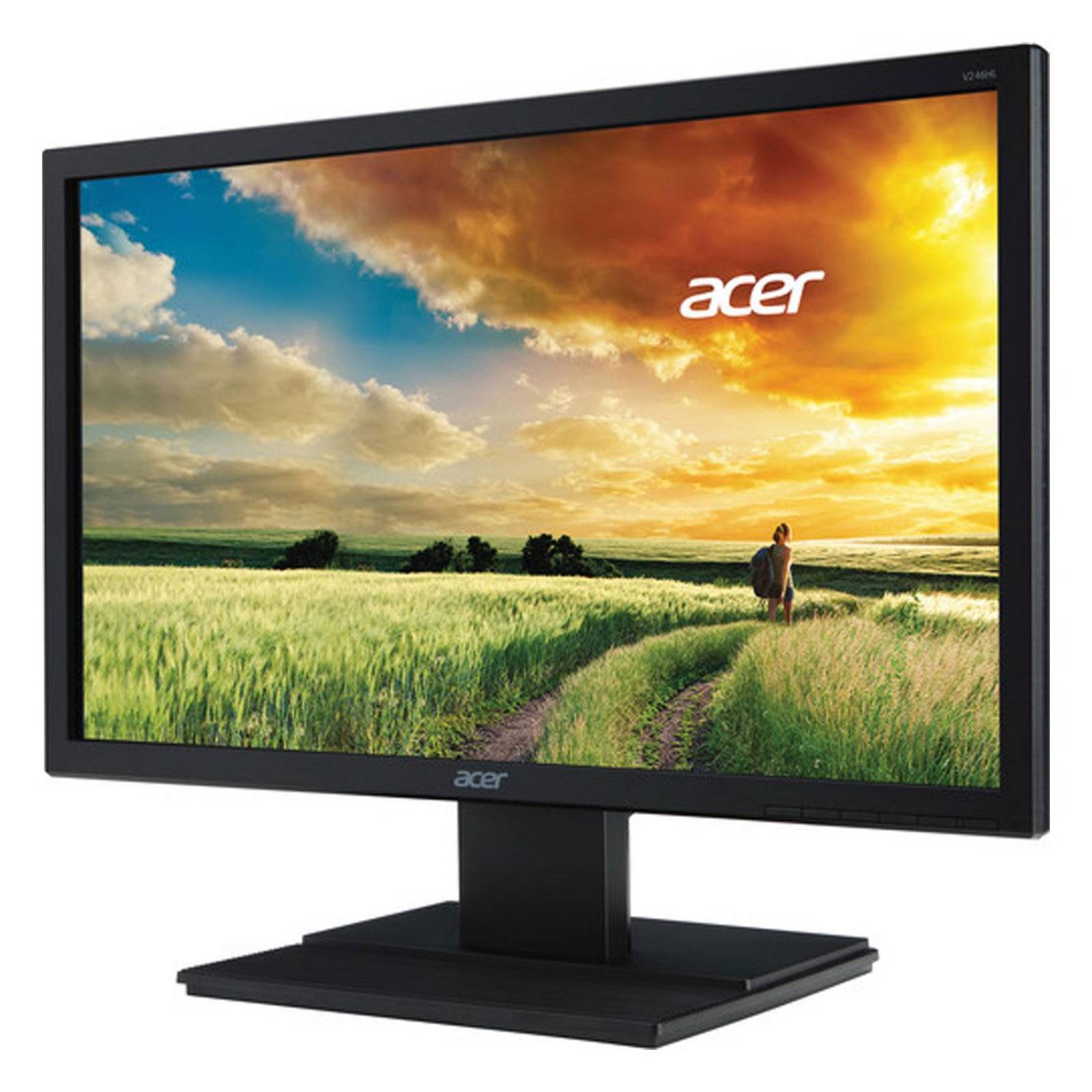 Monitor 23.6 Pulgadas ACER V246HQL Full HD 5Ms HDMI VGA 