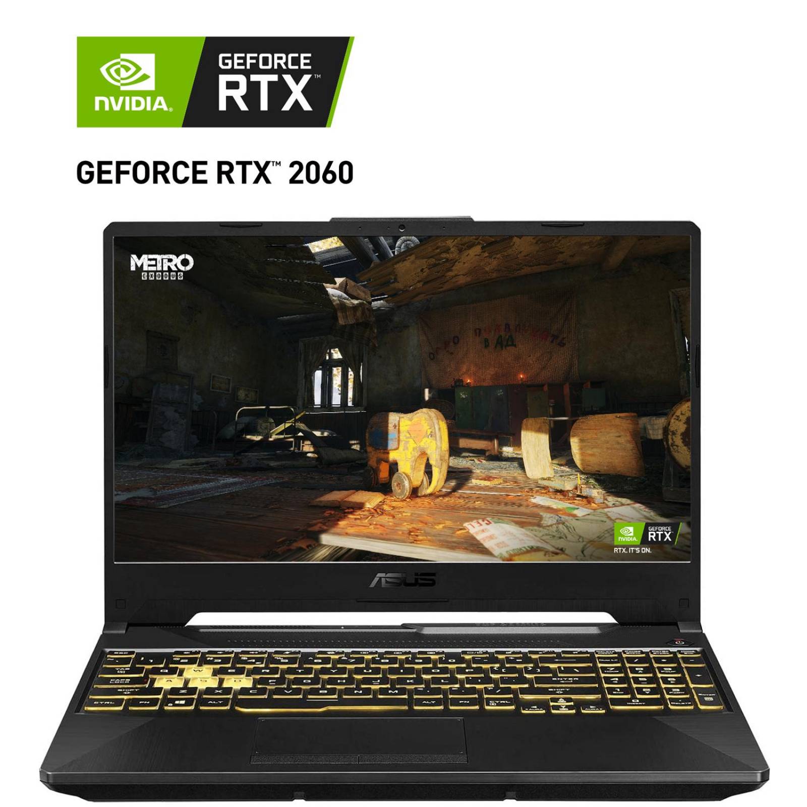 Laptop ASUS TUF GAMING GeForce RTX 2060 Ryzen 7 4800H 16GB M.2 512GB Pantalla 15.6 