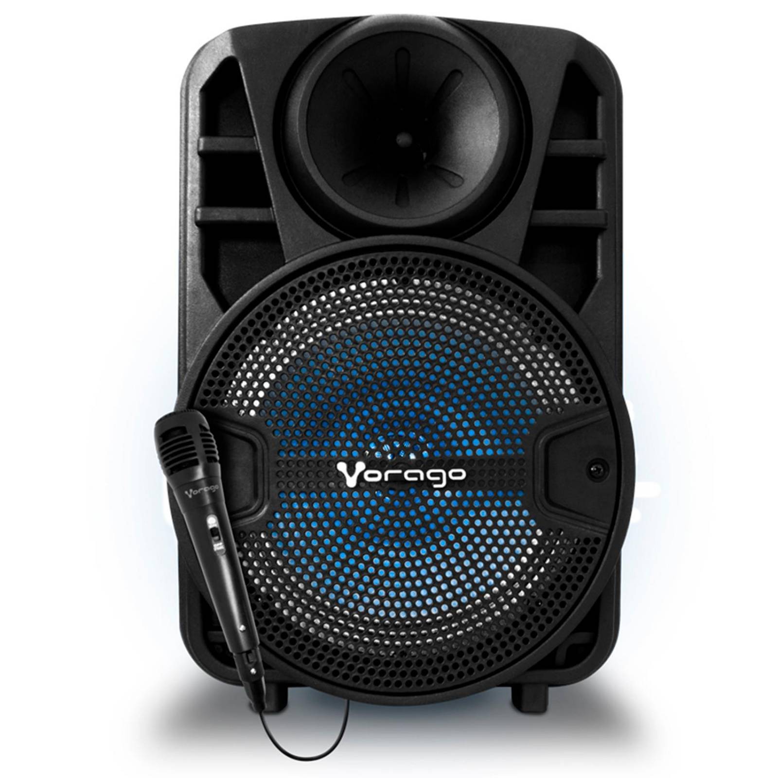 Bocina Karaoke VORAGO Bluetooth Microfono alambrico KSP-301 