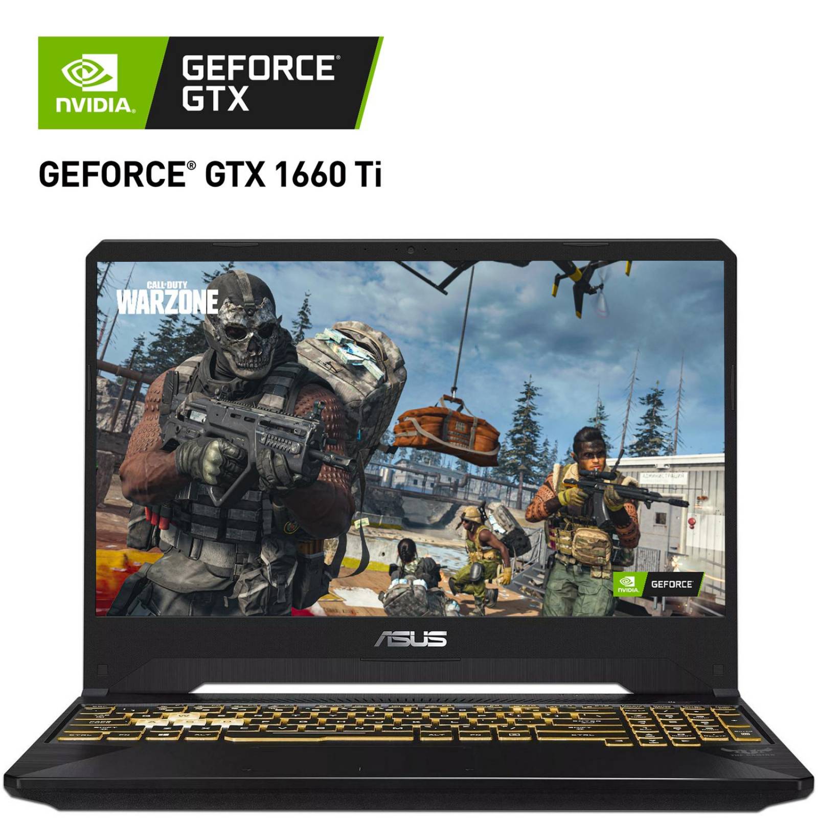 Laptop Gamer Asus FX505DU-AL069T 15.6 Nvidia GeForce GTX 1660 Ti Ryzen 7 
