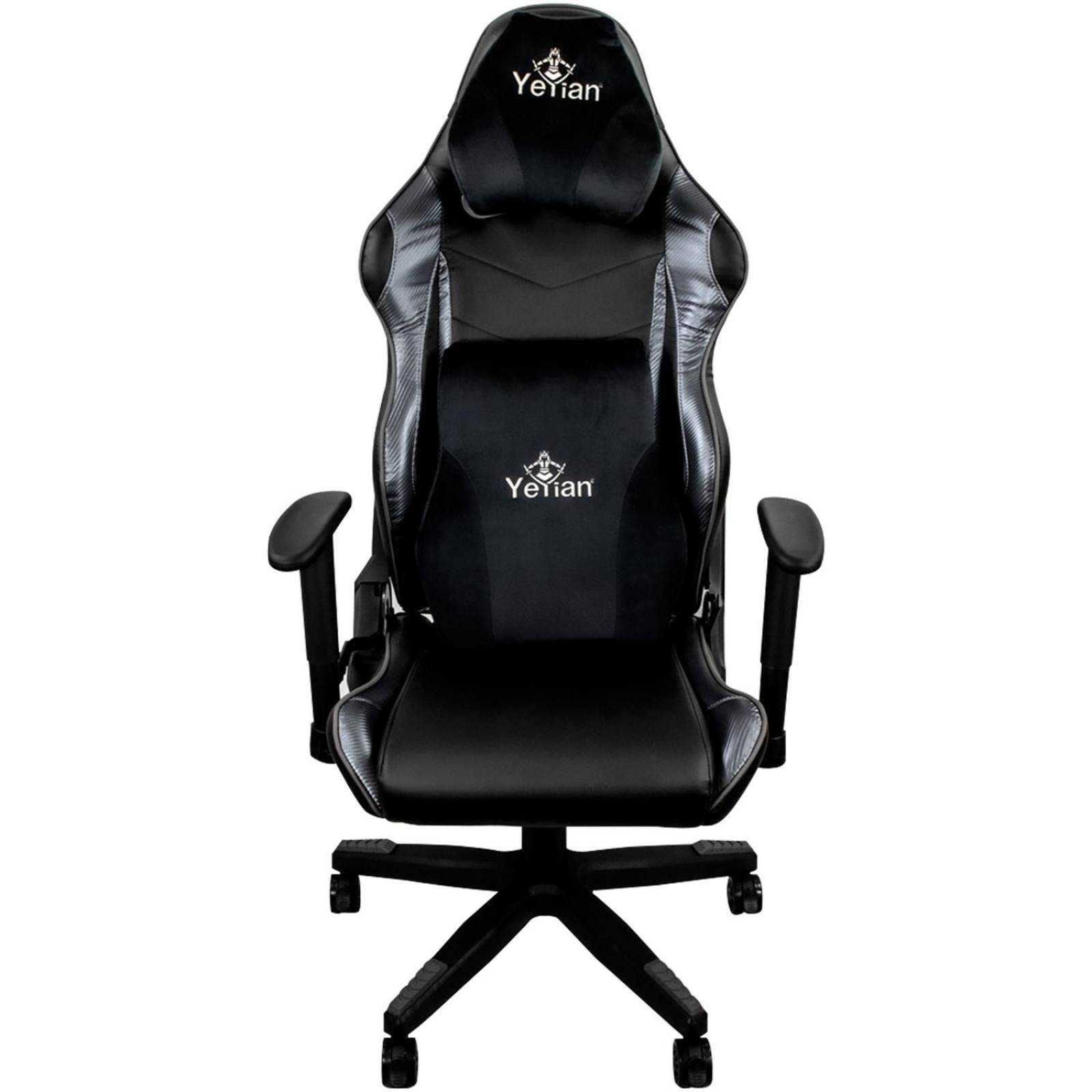 Silla Gamer YEYIAN GERD Serie 2500 Ergonomica Reclinable 4D Negro YSG-71311 