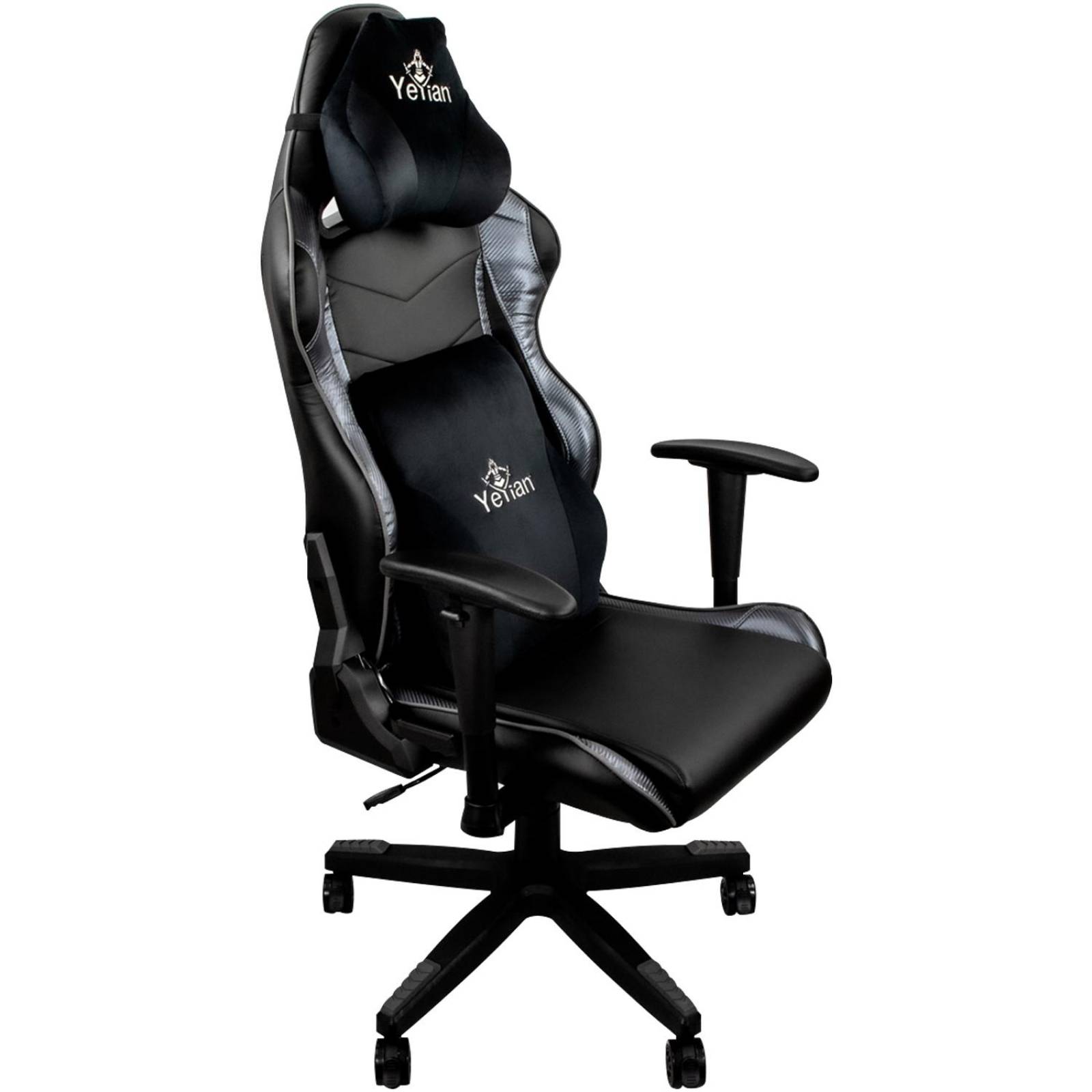 Silla Gamer YEYIAN GERD Serie 2500 Ergonomica Reclinable 4D Negro YSG-71311 