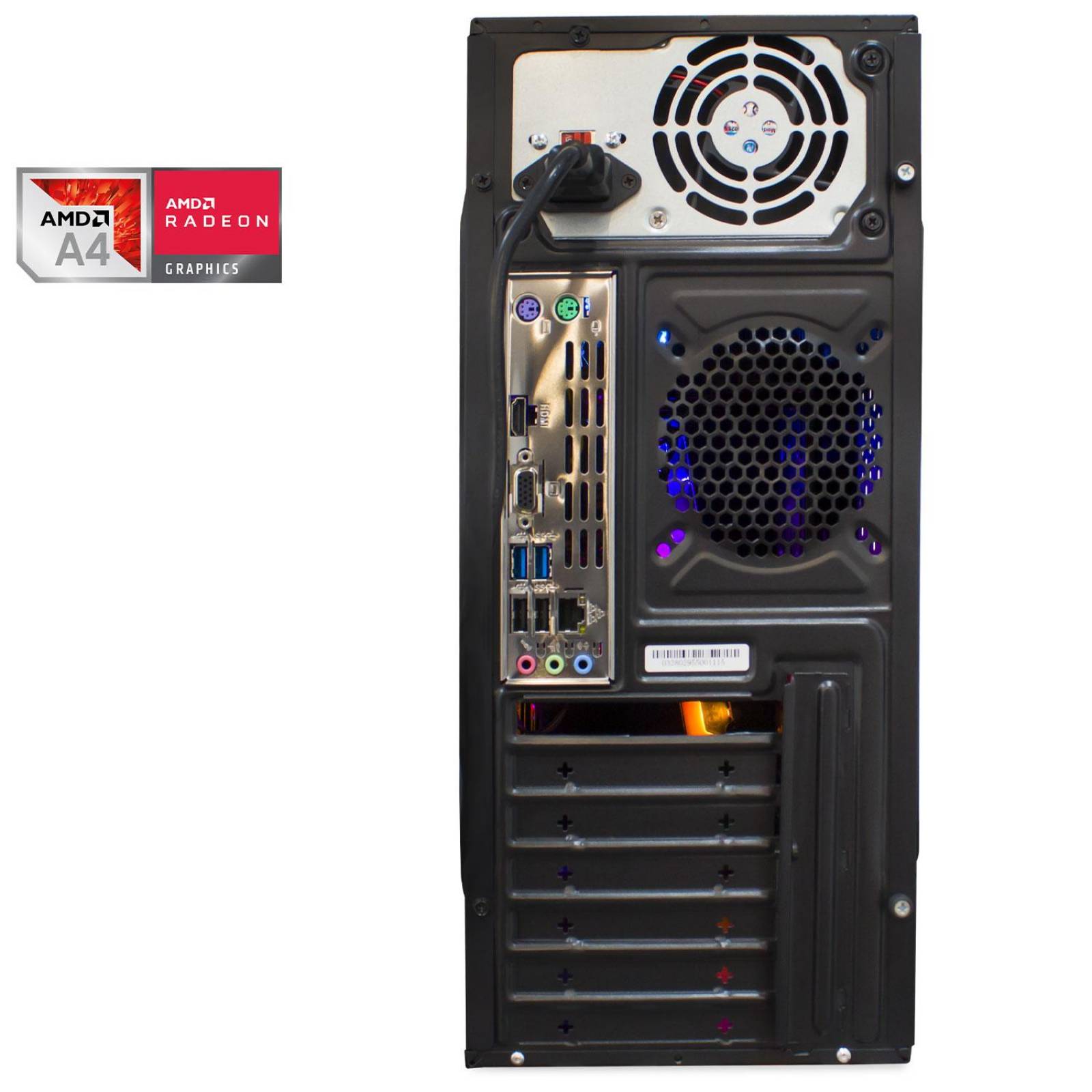 Xtreme PC Gamer AMD Radeon R4 Quad Core 8GB 1TB Monitor 21.5 Wifi