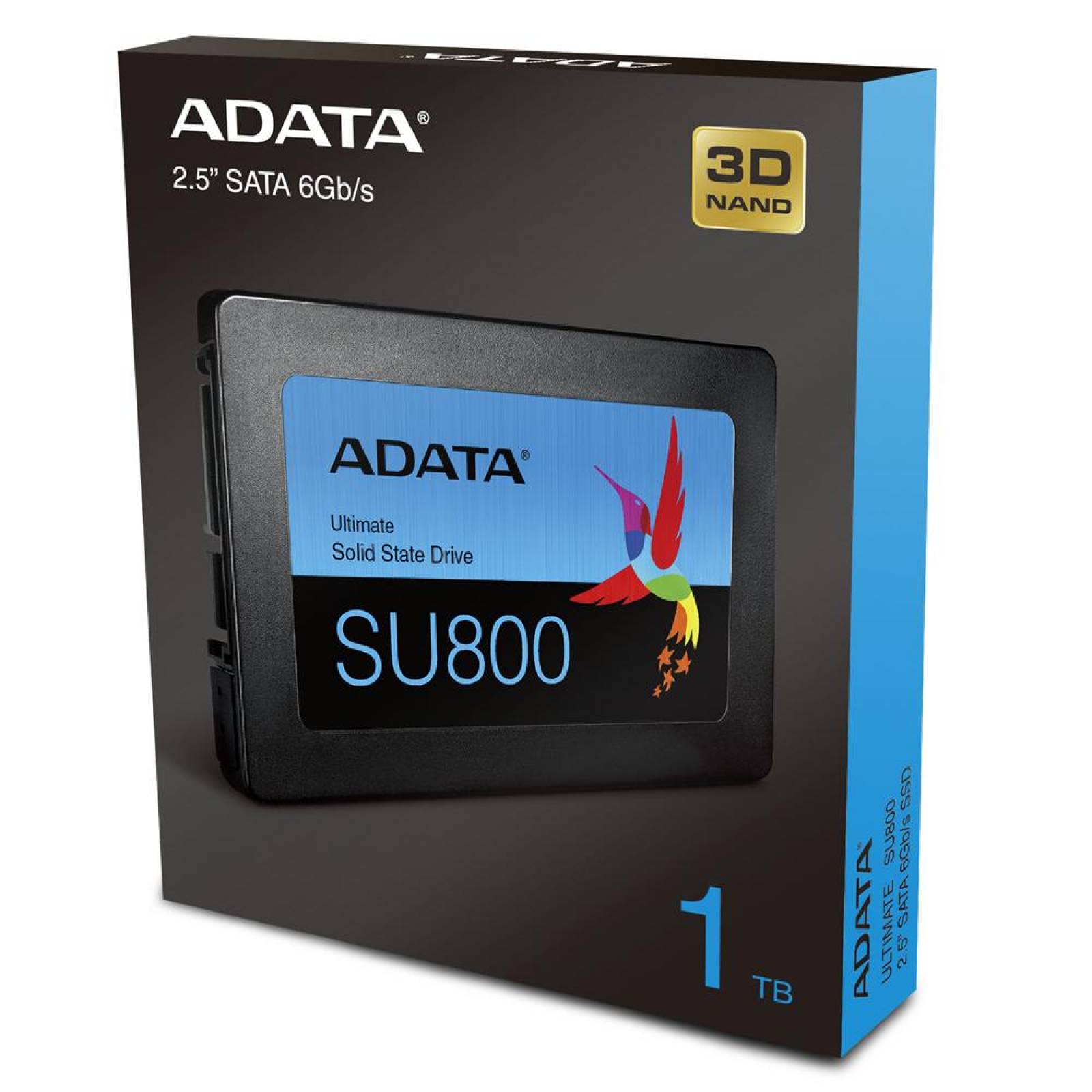 Unidad de Estado Solido SSD 2.5 1TB ADATA SU800 SATA III 560/520 MB/s ASU800SS-1TT-C 