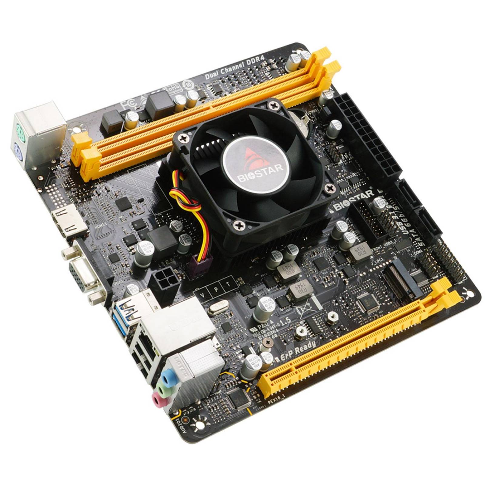 Tarjeta Madre BIOSTAR A10N-9830E AMD FX-9830P Radeon R7 DDR4 Mini ITX 