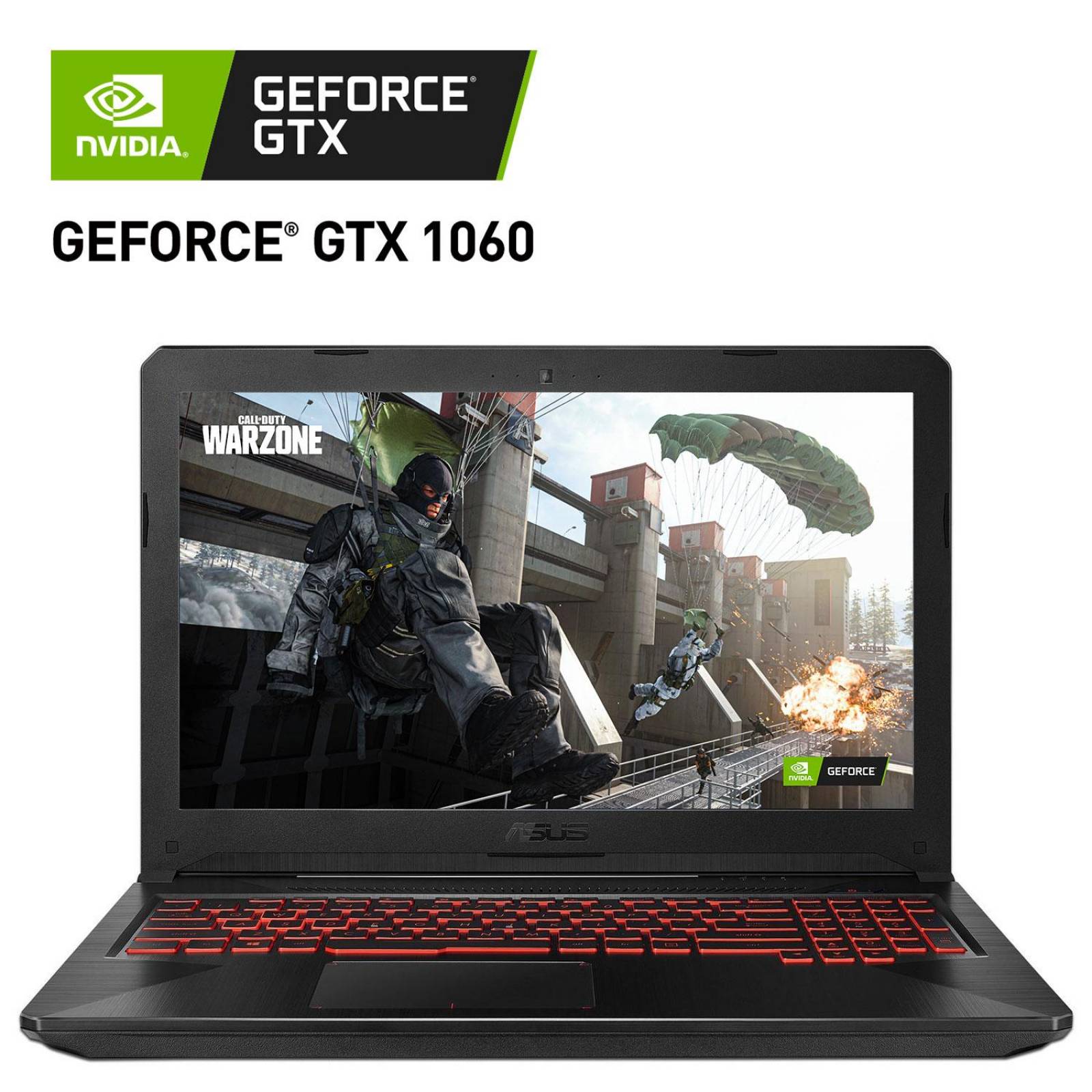 Laptop Gamer ASUS GeForce GTX 1060 Core I5 7300HQ 8GB 1TB SSD 256GB 15.6 