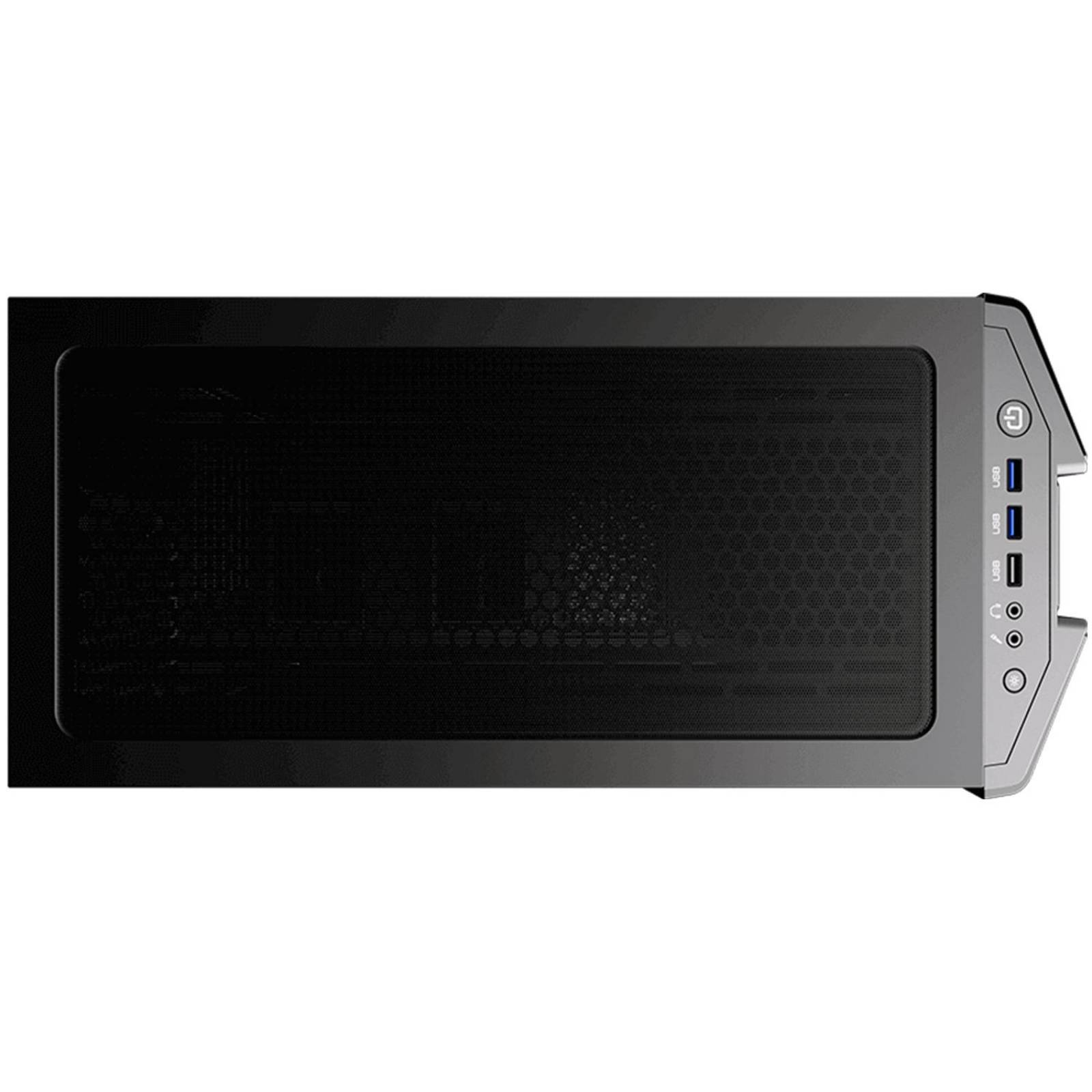 Gabinete Gamer COUGAR GEMINI S IRON-GRAY RGB Cristal Templado 