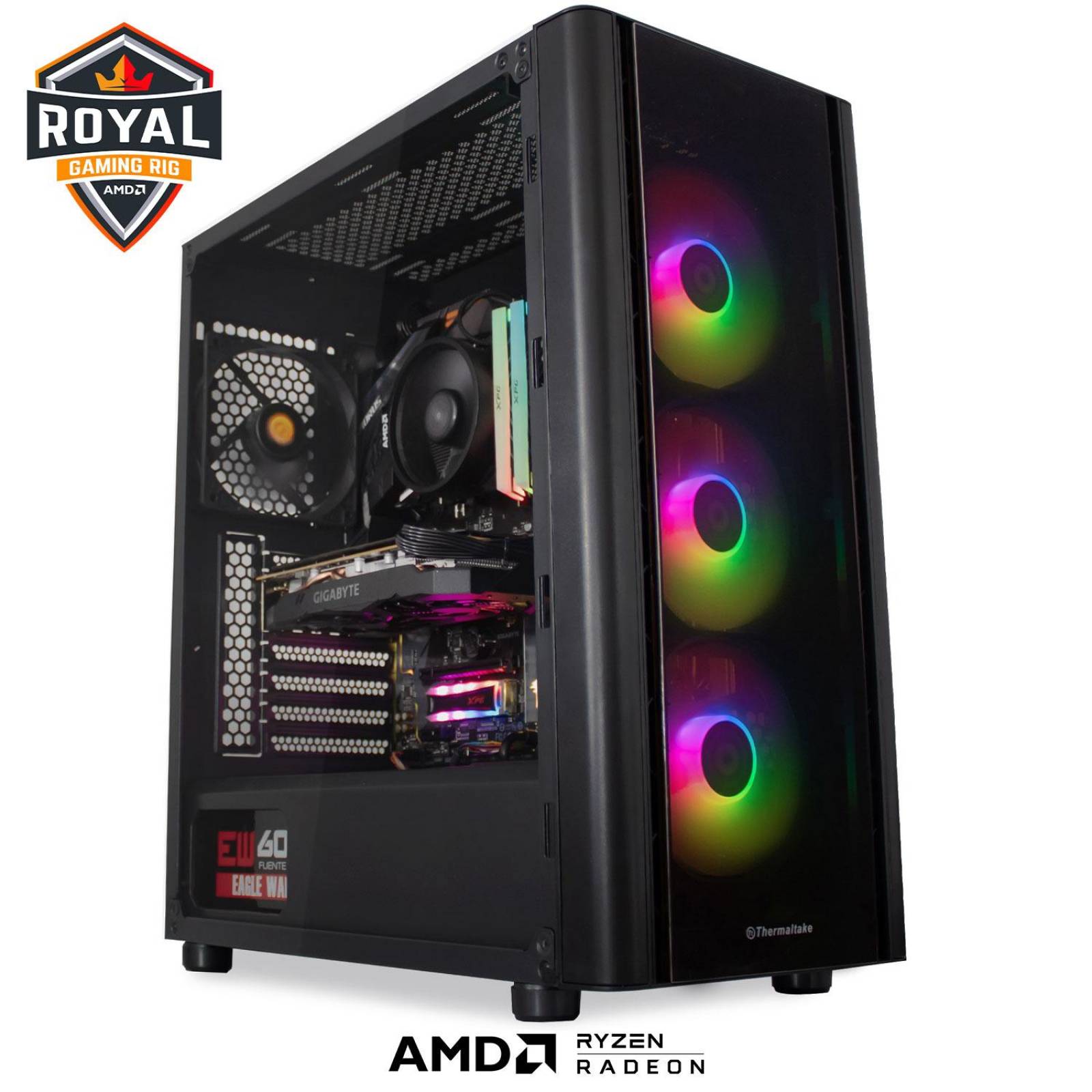 Xtreme PC Gamer AMD Radeon RX 5600 XT Ryzen 5 3600 32GB SSD 2TB ARGB