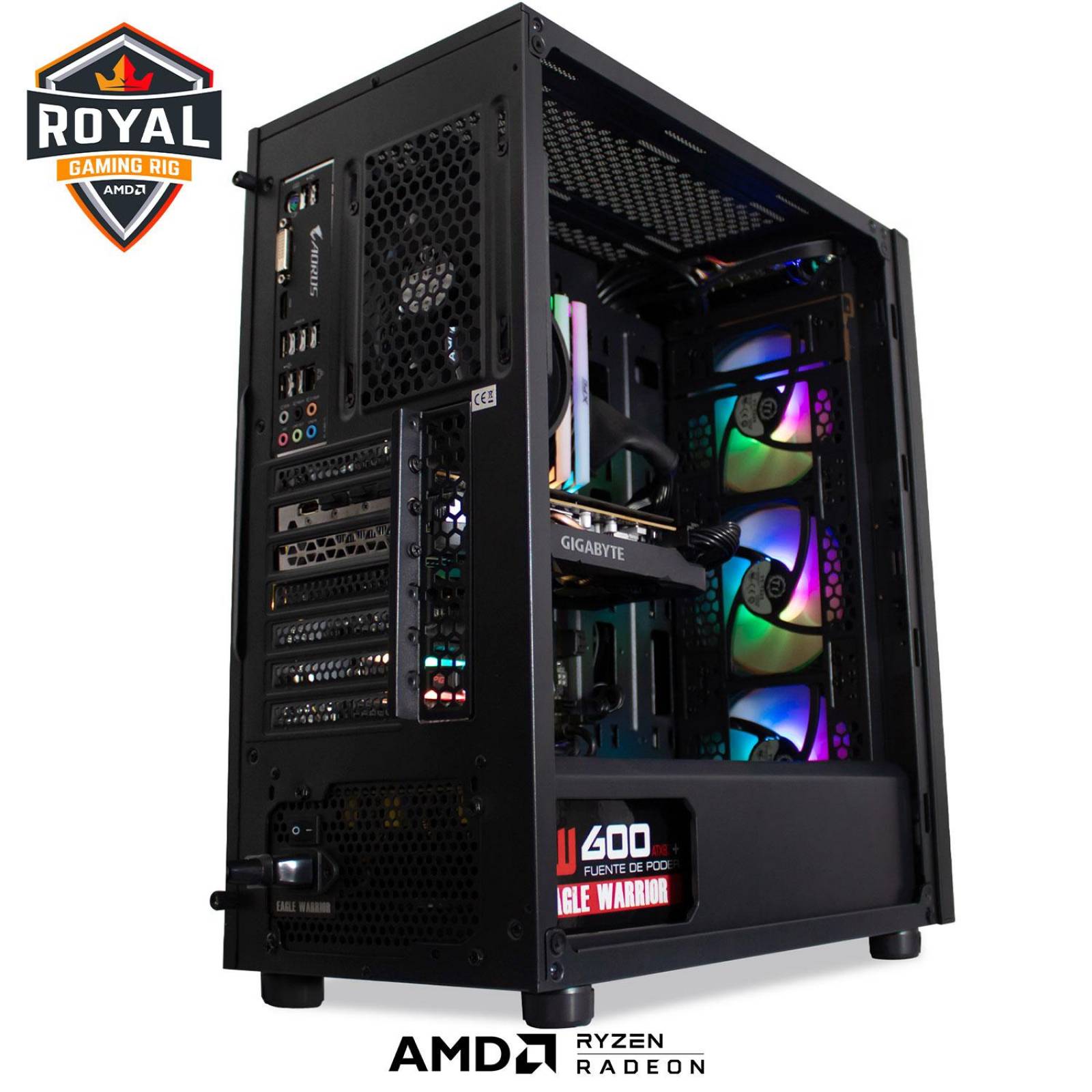 Xtreme PC Gamer AMD Radeon RX 5600 XT Ryzen 5 3600 32GB SSD 2TB ARGB