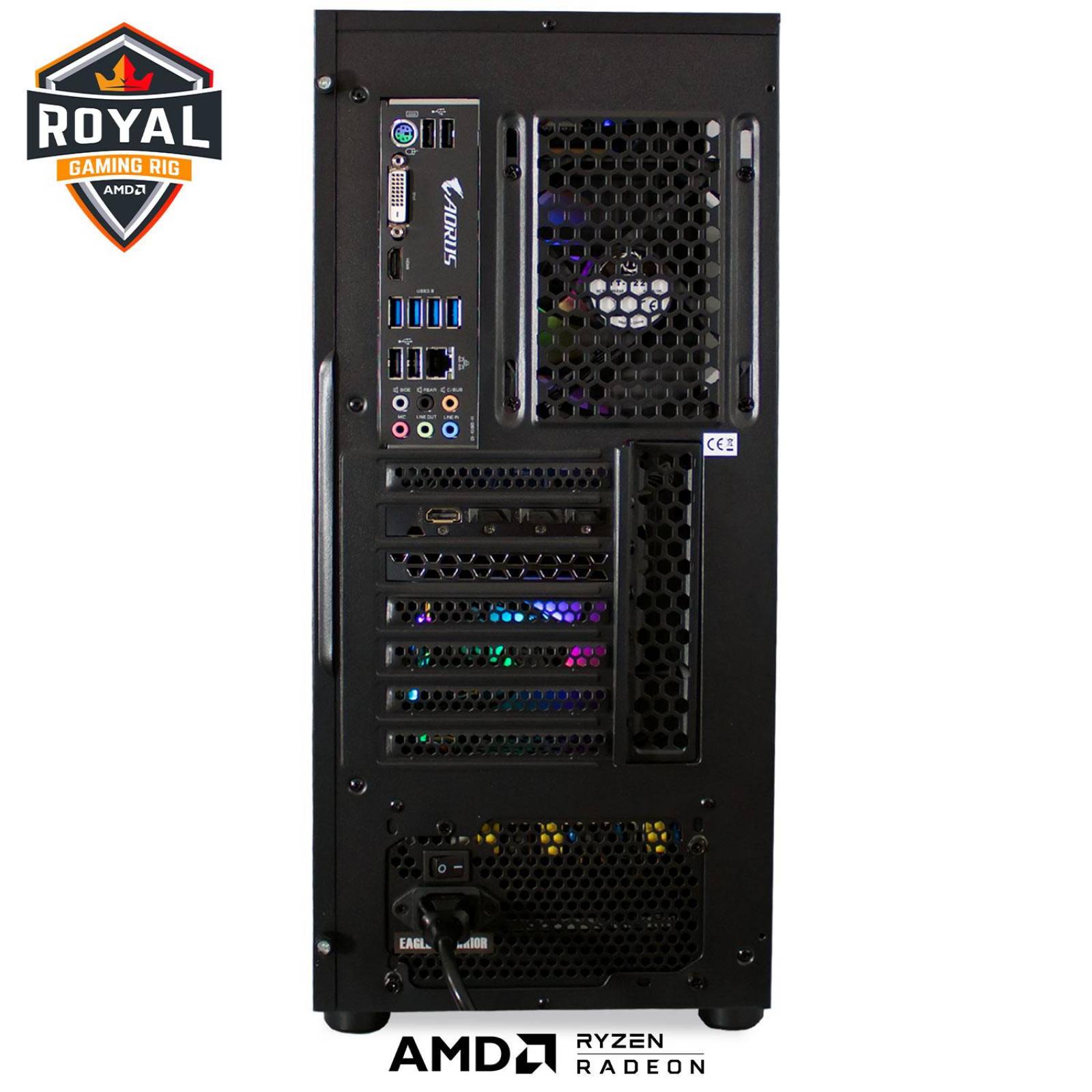 Xtreme PC Gamer AMD Radeon RX 5600 XT Ryzen 5 3600 32GB SSD 2TB ARGB