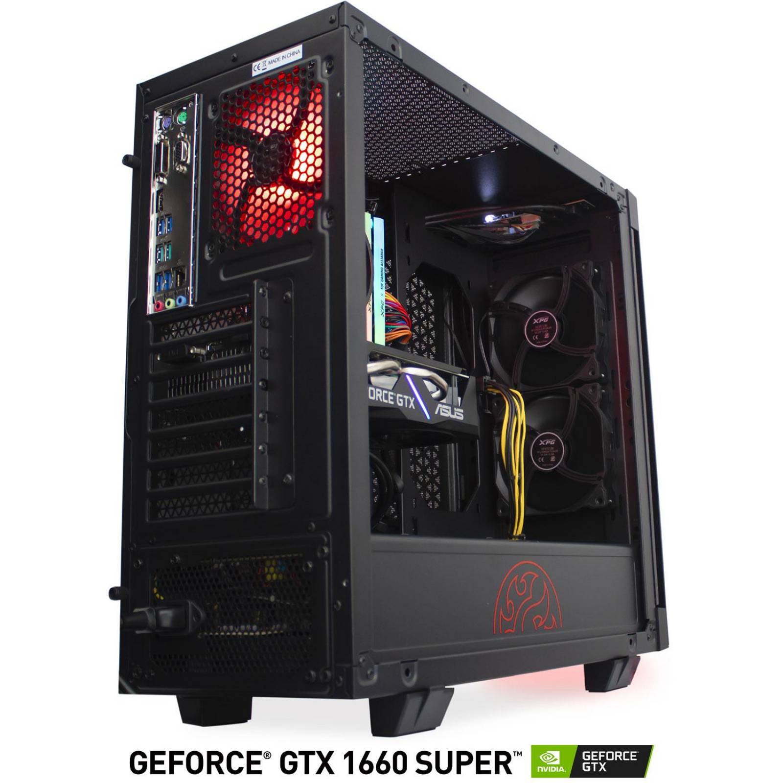 Xtreme PC Gamer XPG Geforce 1660 Super Ryzen 5 3600 16GB SSD 480GB 1TB WIFI Negro
