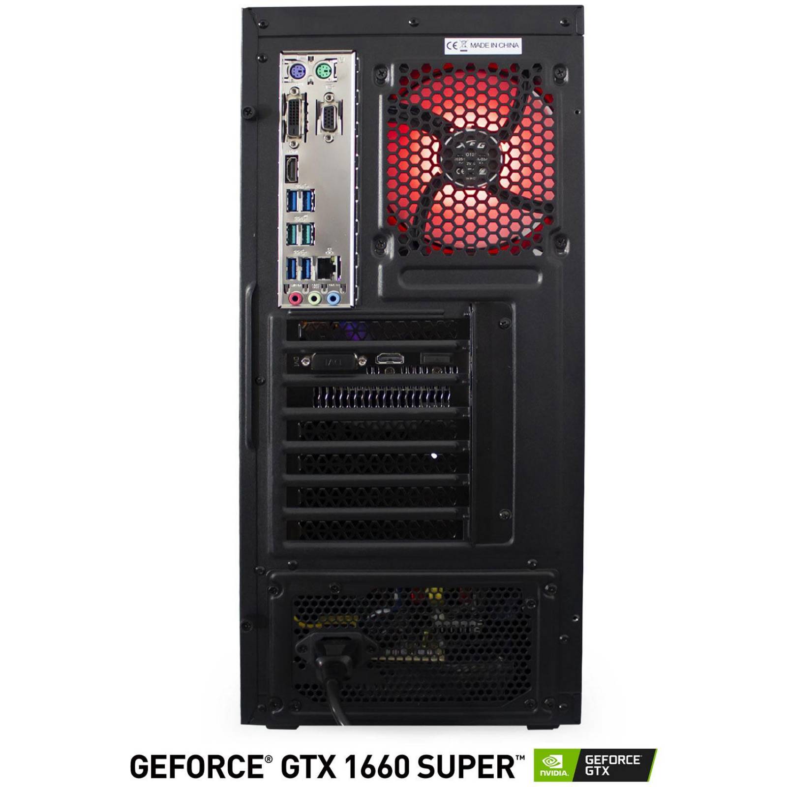 Xtreme PC Gamer XPG Geforce 1660 Super Ryzen 5 3600 16GB SSD 480GB 1TB WIFI Negro