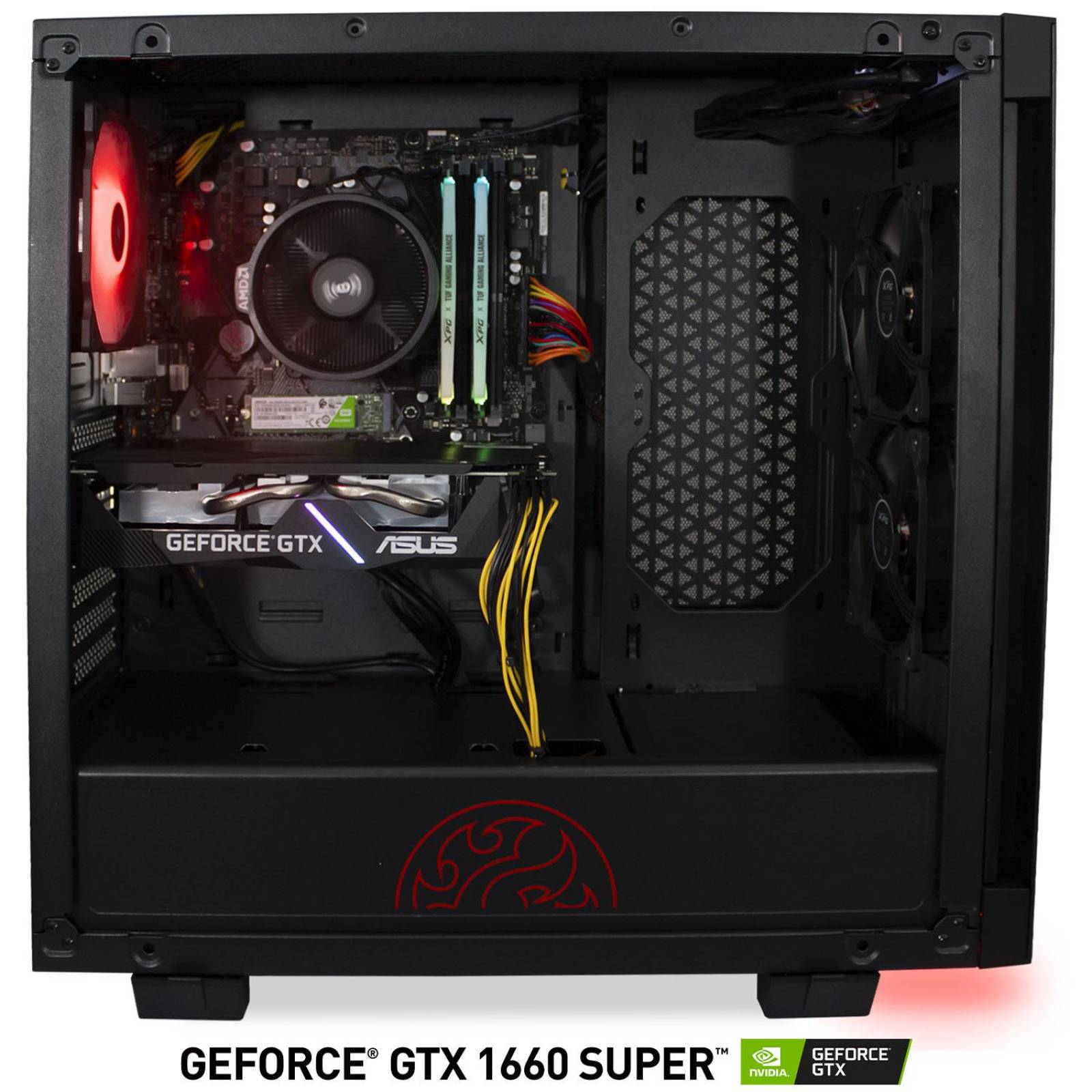 Xtreme PC Gamer XPG Geforce 1660 Super Ryzen 5 3600 16GB SSD 480GB 1TB WIFI Negro