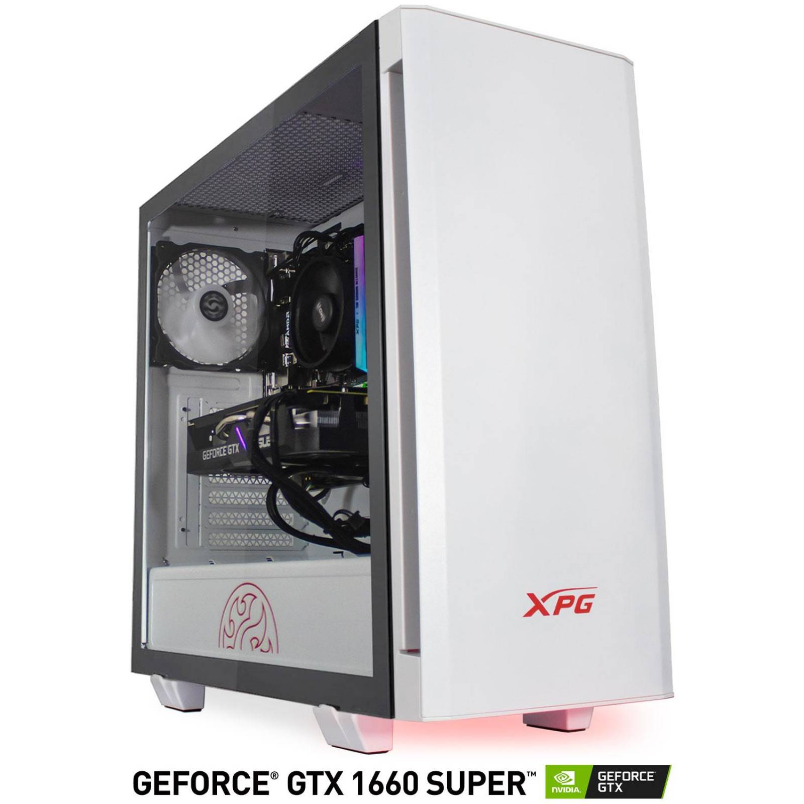 Xtreme PC Gamer XPG Geforce 1660 Super Ryzen 5 3600 16GB SSD 480GB 1TB WIFI Blanco