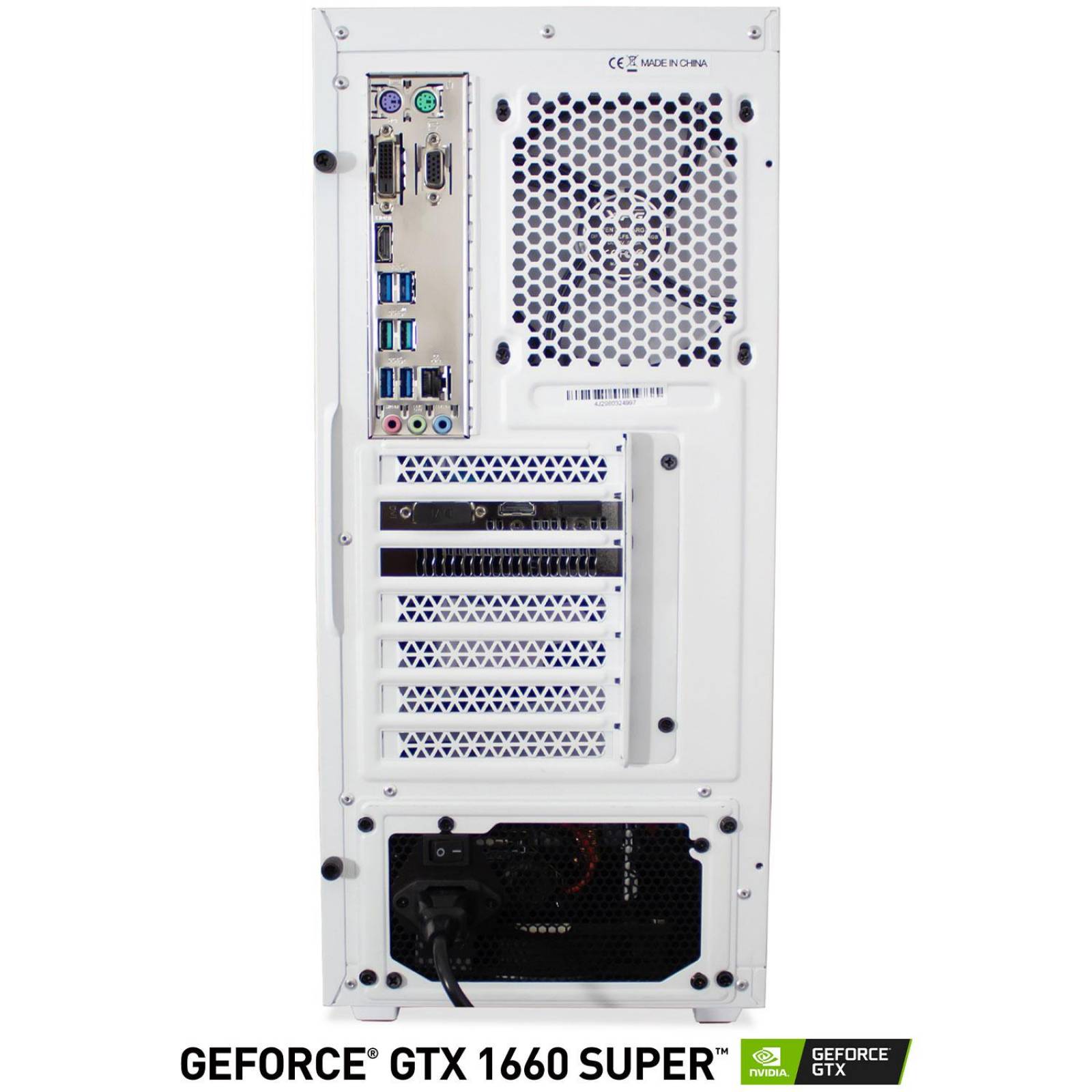 Xtreme PC Gamer XPG Geforce 1660 Super Ryzen 5 3600 16GB SSD 480GB 1TB WIFI Blanco