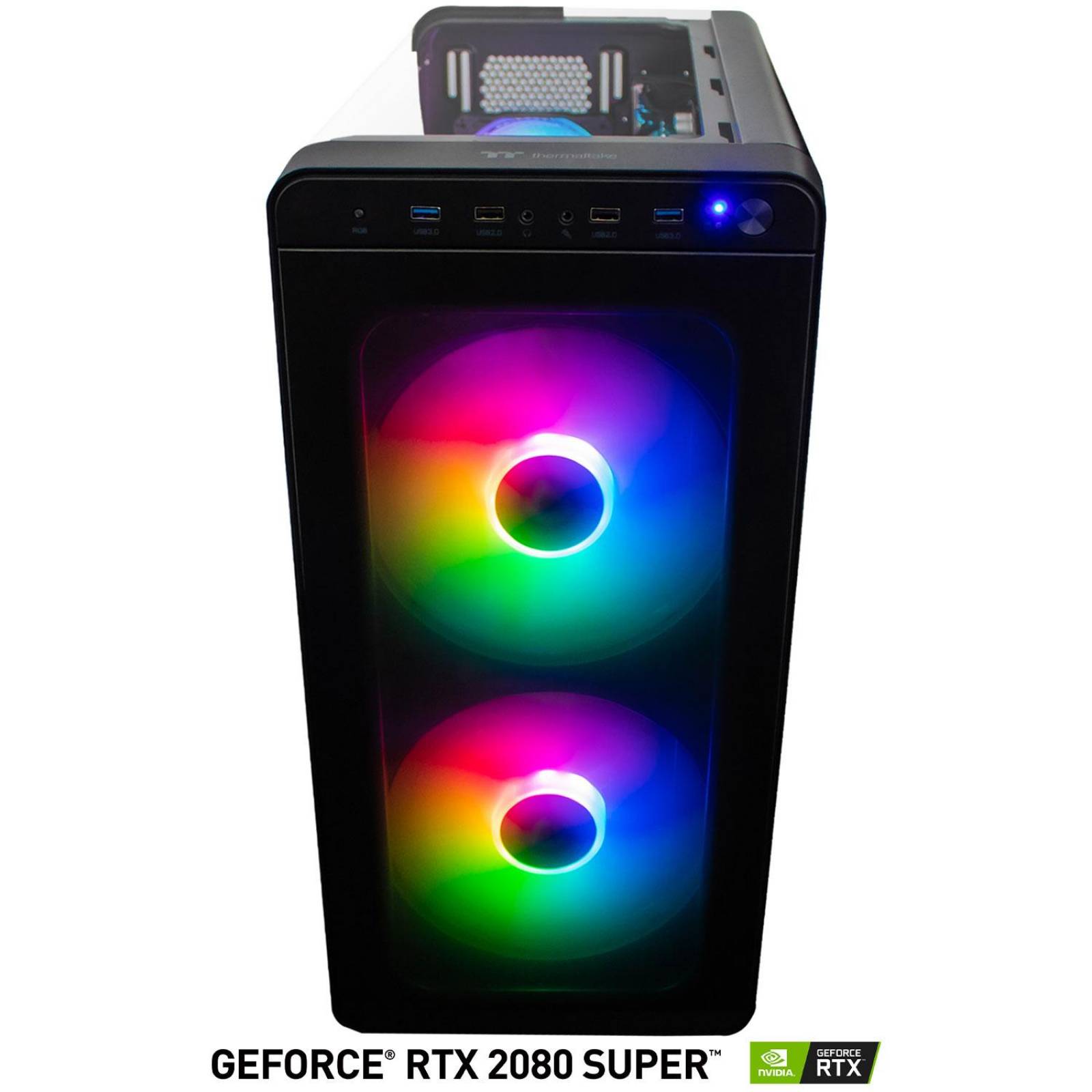 Xtreme PC Gamer TT eSports Geforce RTX 2080 Super Intel Core I7 32GB SSD M2 512GB 2TB Sistema Liquid 