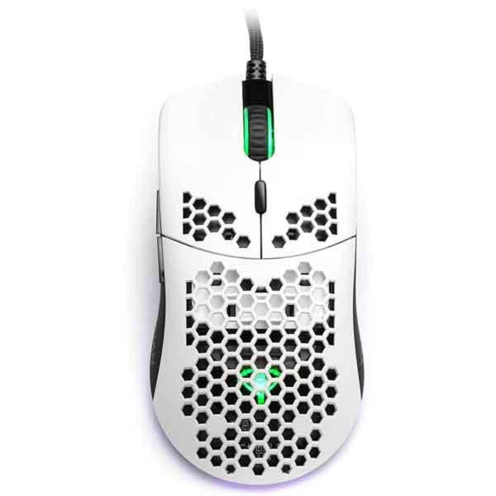 Mouse Gamer YEYIAN LINKS Series 3000 RGB 7200dpi 6 Botones Blanco YMG-24311 