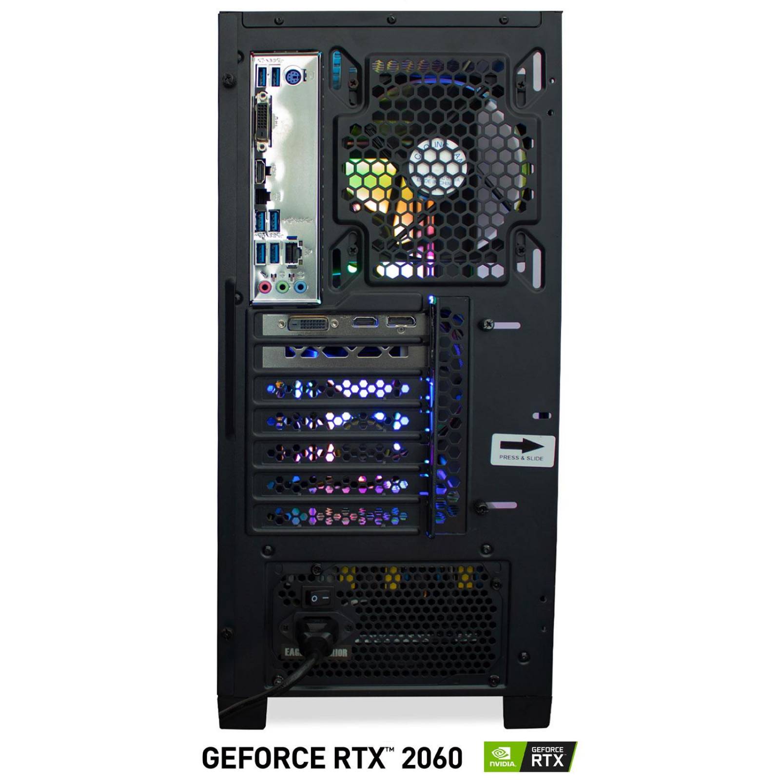 Xtreme PC Gamer Geforce RTX 2060 Ryzen 5 3600 16GB SSD Monitor 27 165HZ 