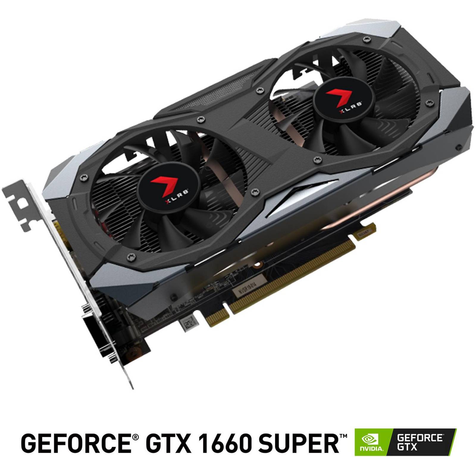 Tarjeta de Video PNY GeForce GTX 1660 Super XLR8 6GB DDR6 VCG16606SDFMPB-O 