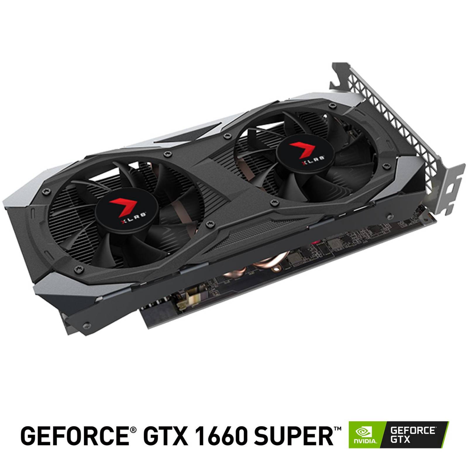 Tarjeta de Video PNY GeForce GTX 1660 Super XLR8 6GB DDR6 VCG16606SDFMPB-O 