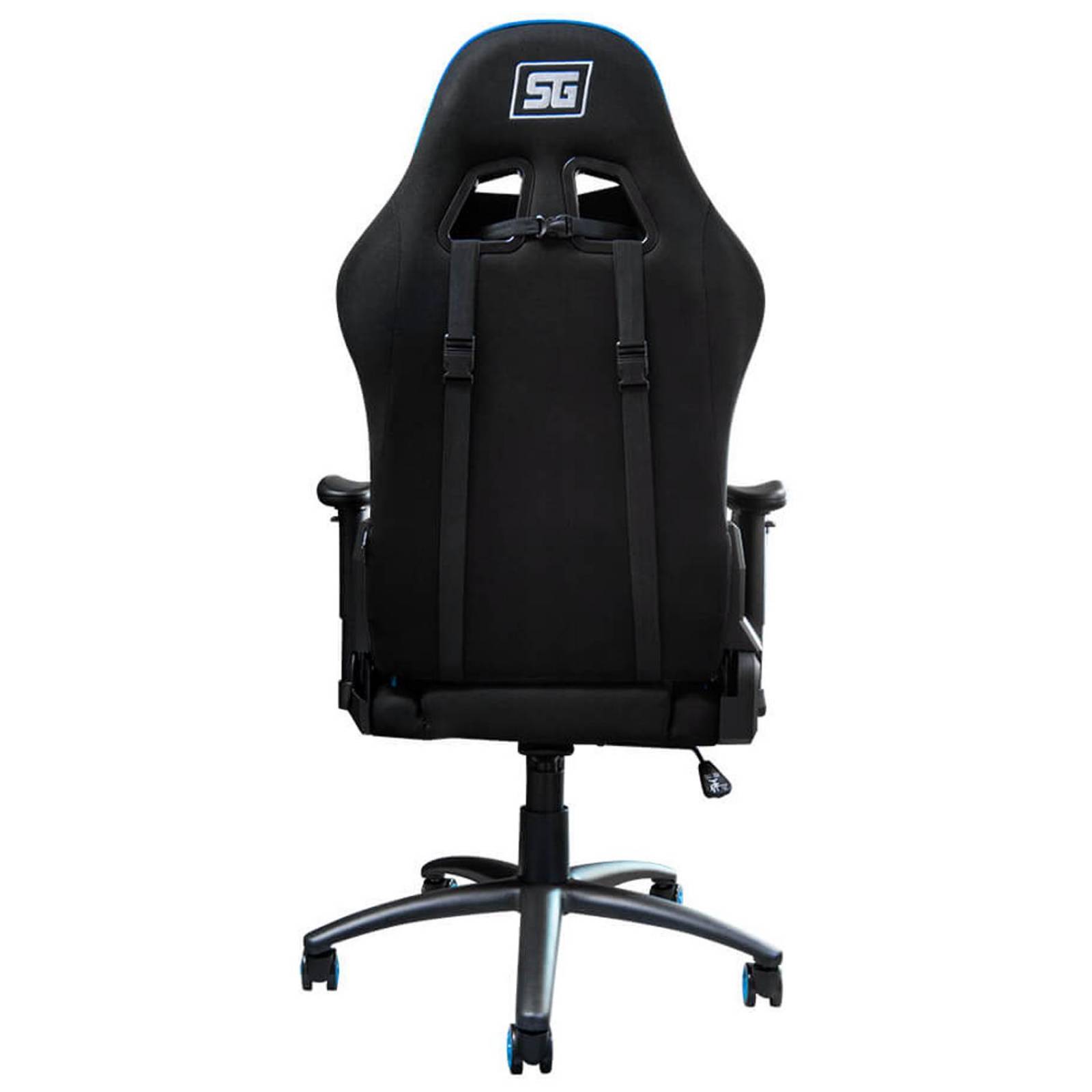 Silla Gamer VORAGO START THE GAME Reclinable Negro/Azul CGC500-BL 