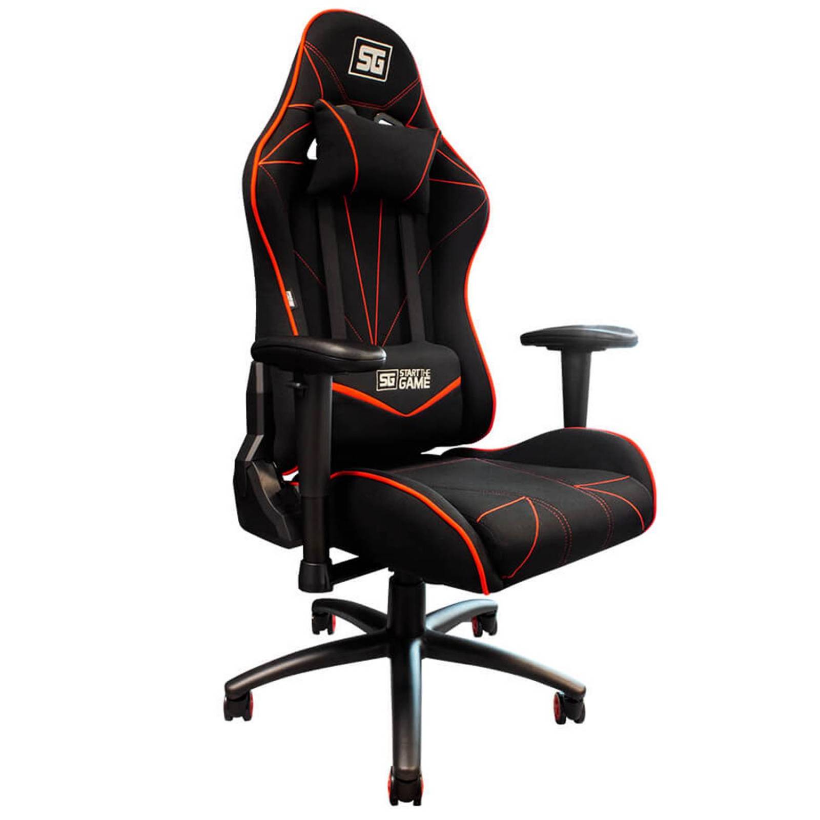 Silla Gamer START THE GAME CGC500 Reclinable Ergonomica Rojo CGC500-RD 
