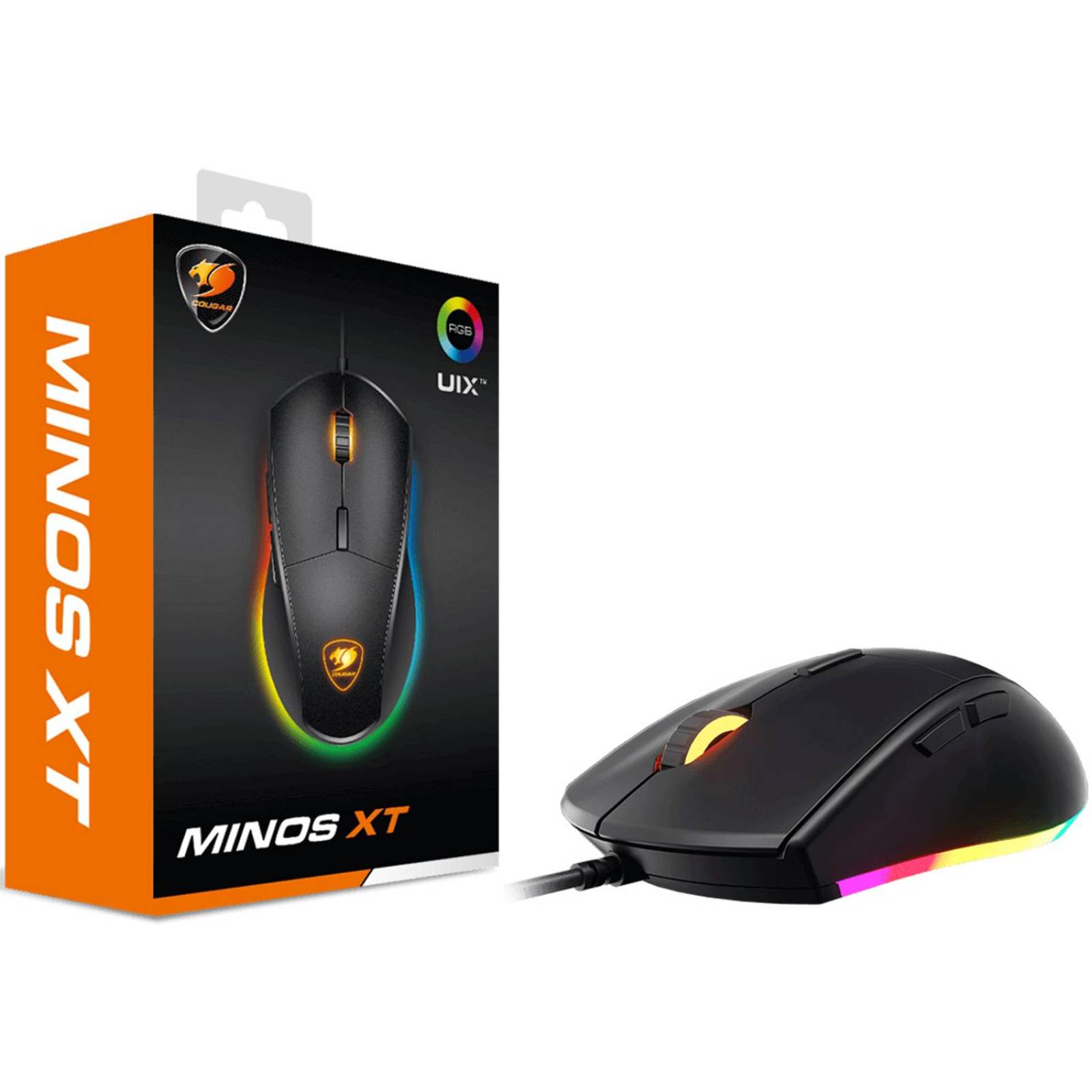Mouse Gamer COUGAR MINOS XT 6 Botones RGB USB