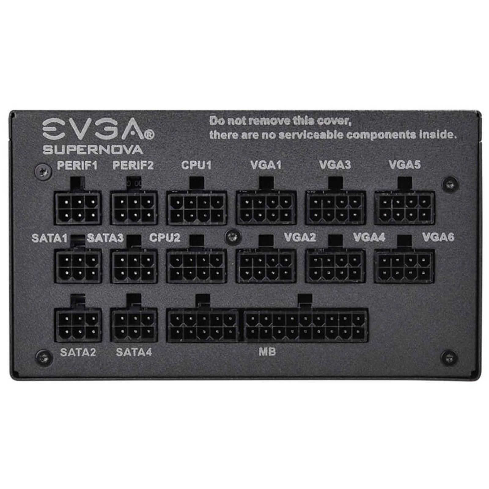 Fuente de Poder EVGA SUPERNOVA 1000G+ 1000W 80 Plus Oro Modular 120-GP-1000-X1 