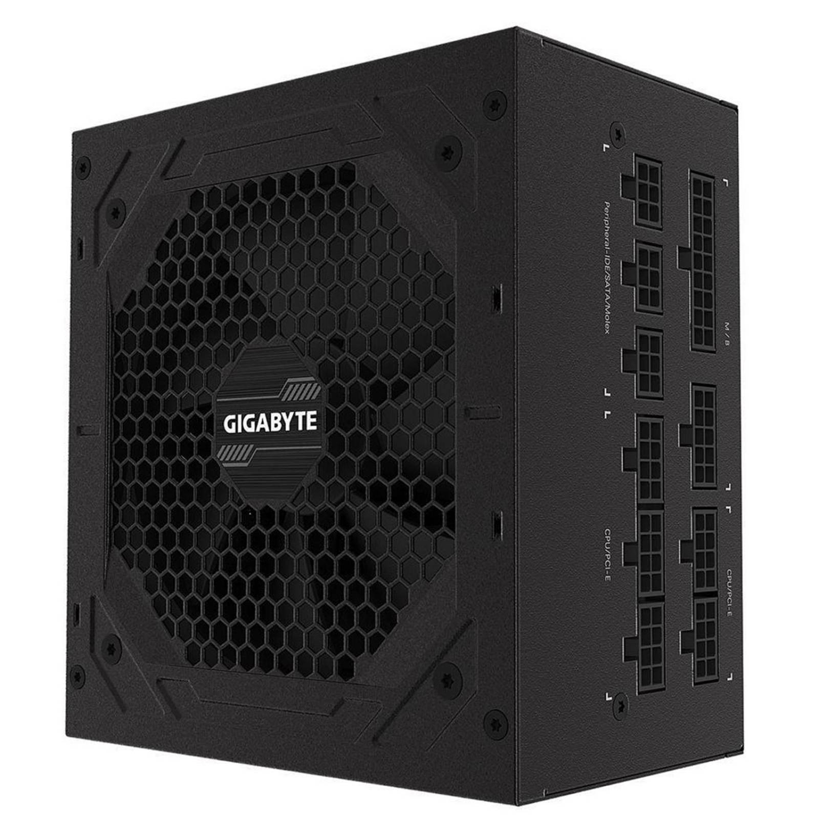 Fuente de Poder GIGABYTE 750W 80 Plus Gold Modular GP-P750GM 