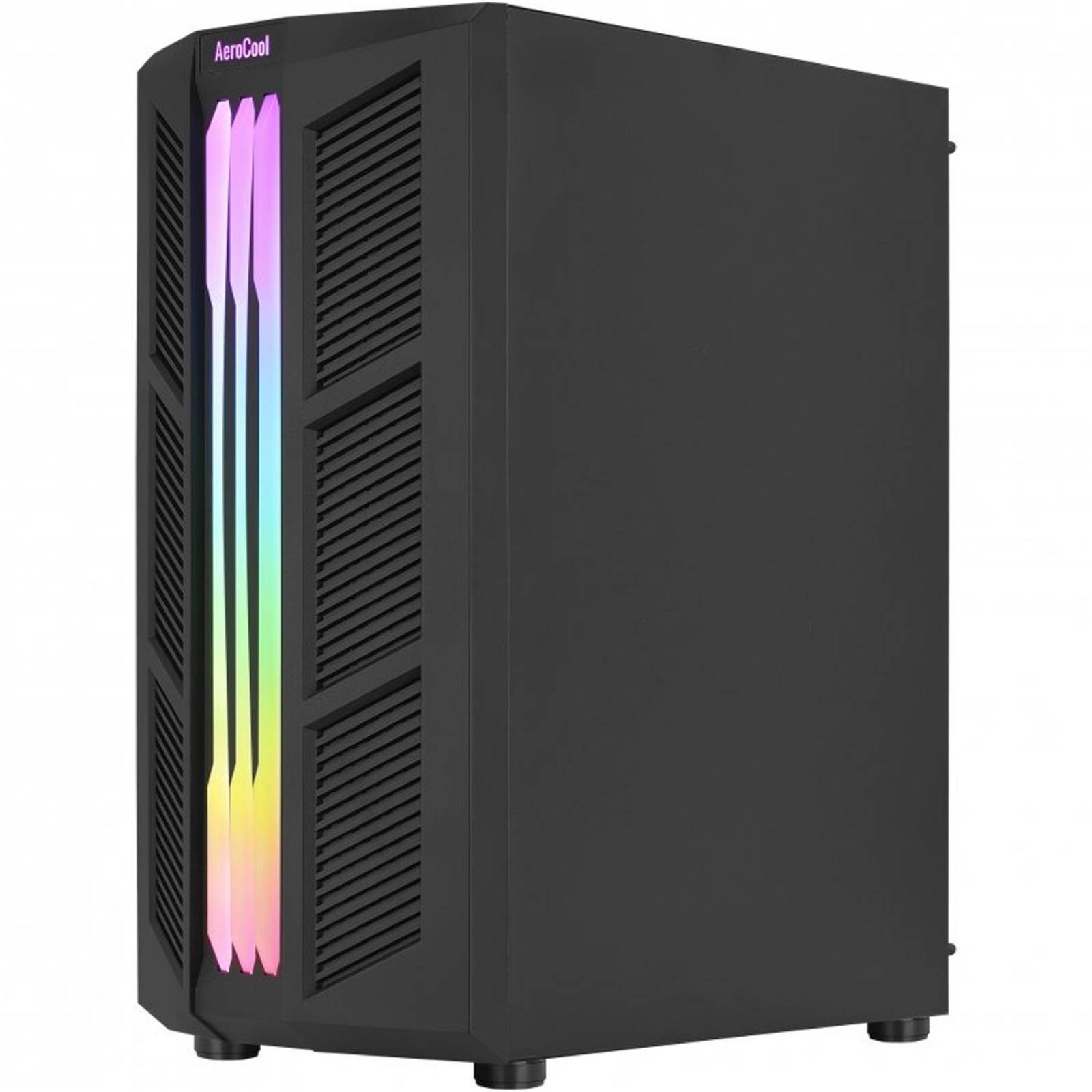 Gabinete Gamer AEROCOOL PRIME RGB Cristal Templado 