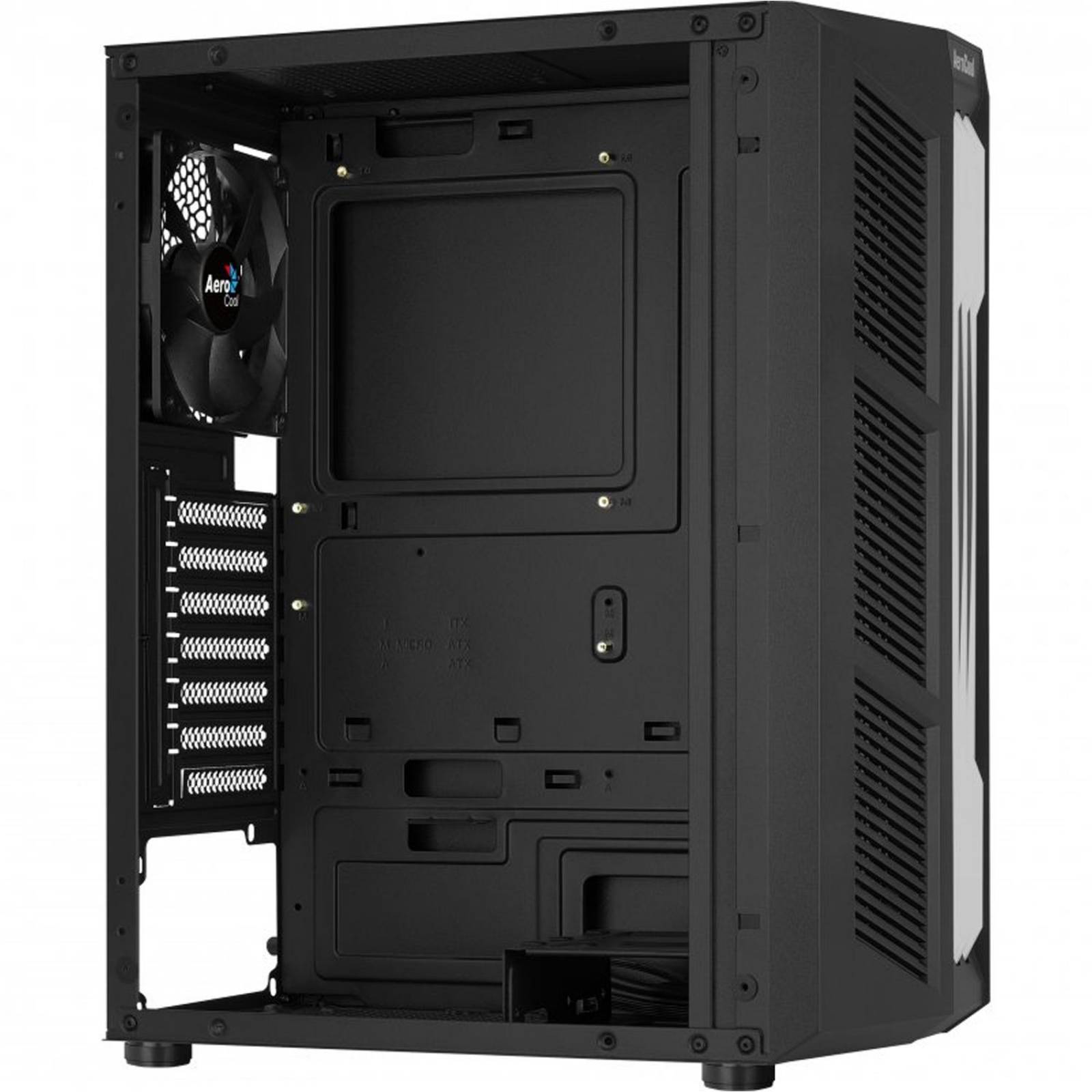 Gabinete Gamer AEROCOOL PRIME RGB Cristal Templado 