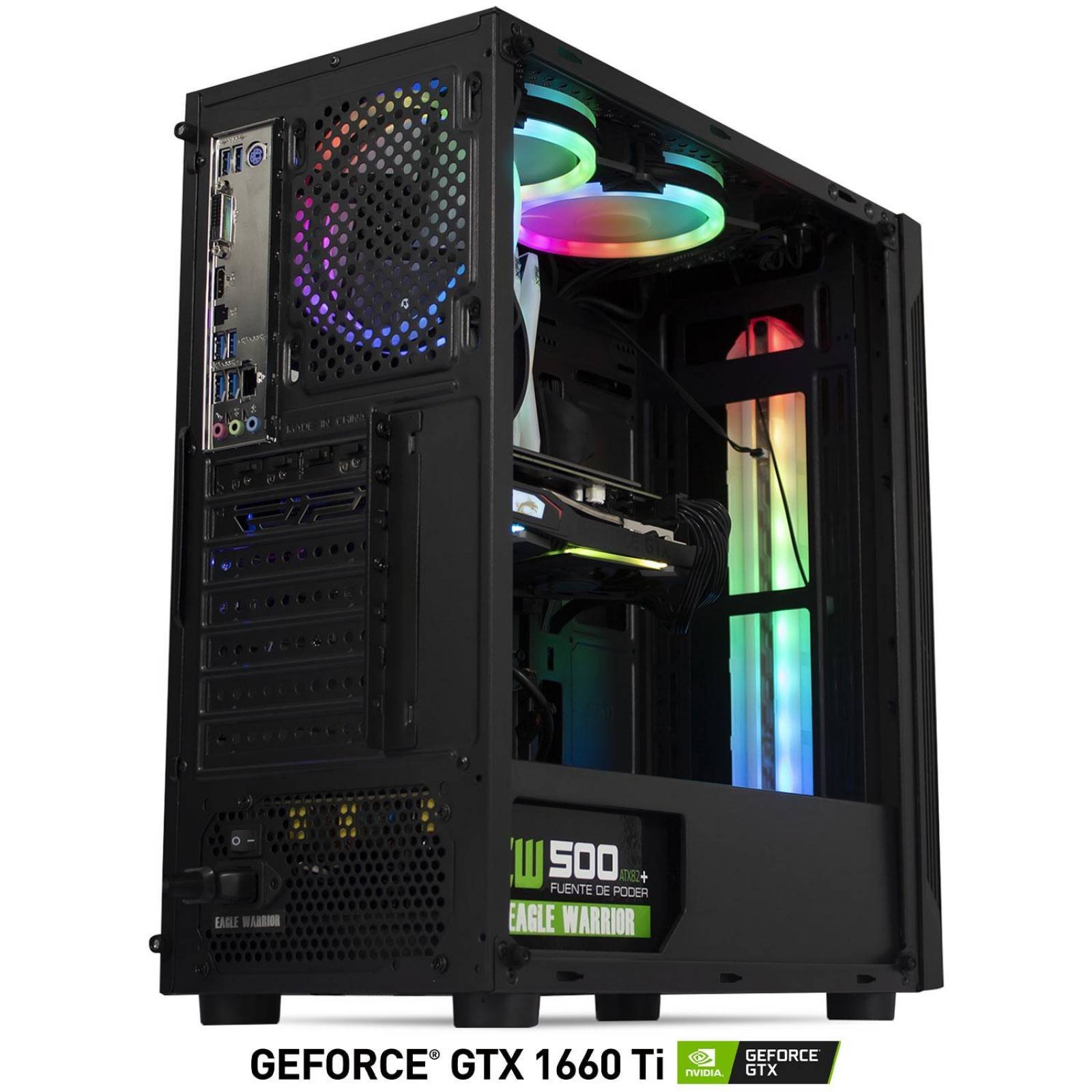 Xtreme PC Gamer Geforce GTX 1660 TI Ryzen 5 16GB SSD 500GB Monitor 24 144Hz 