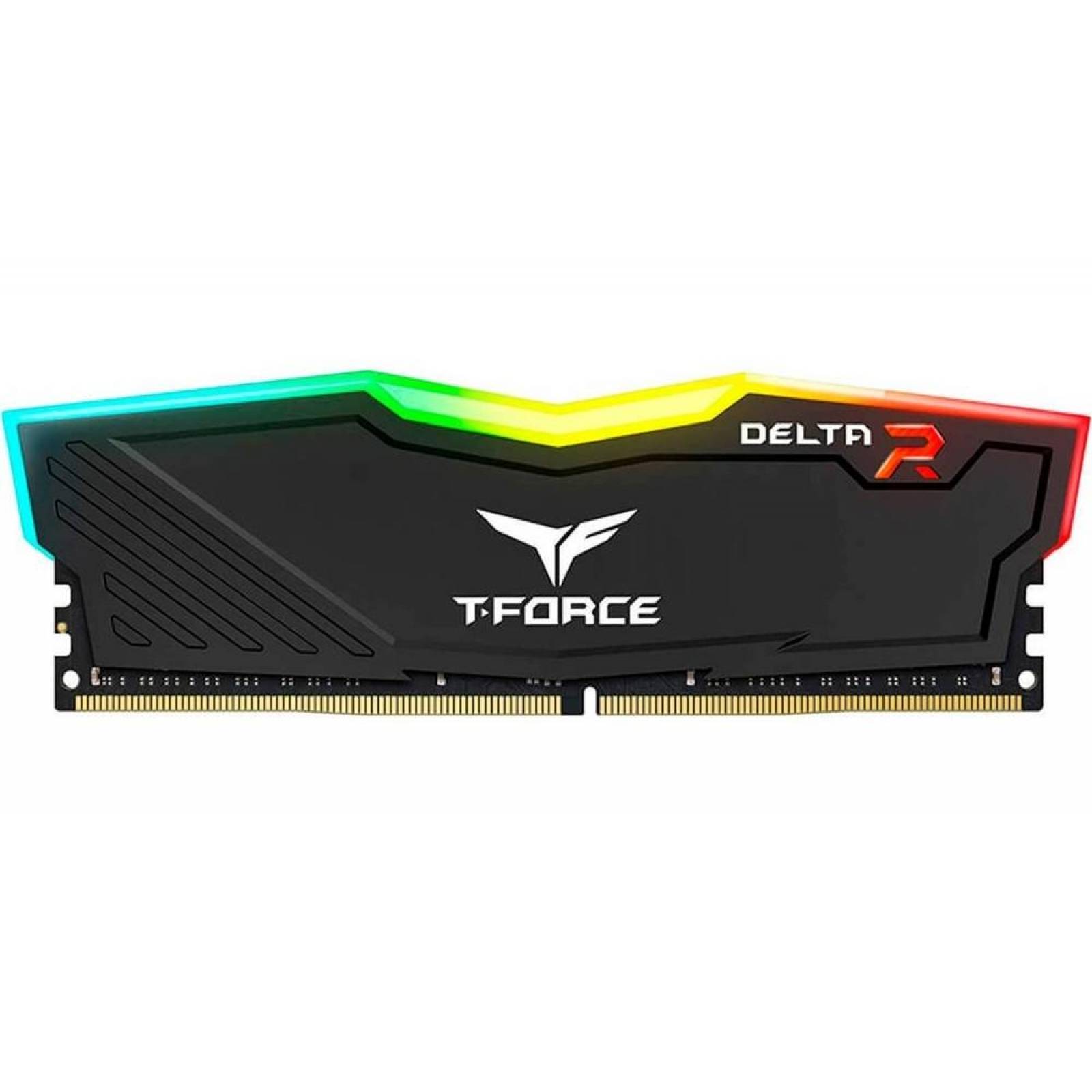 Memoria RAM DDR4 8GB 3200MHz TEAMGROUP T-Force Delta RGB TF3D48G3200HC16C01 