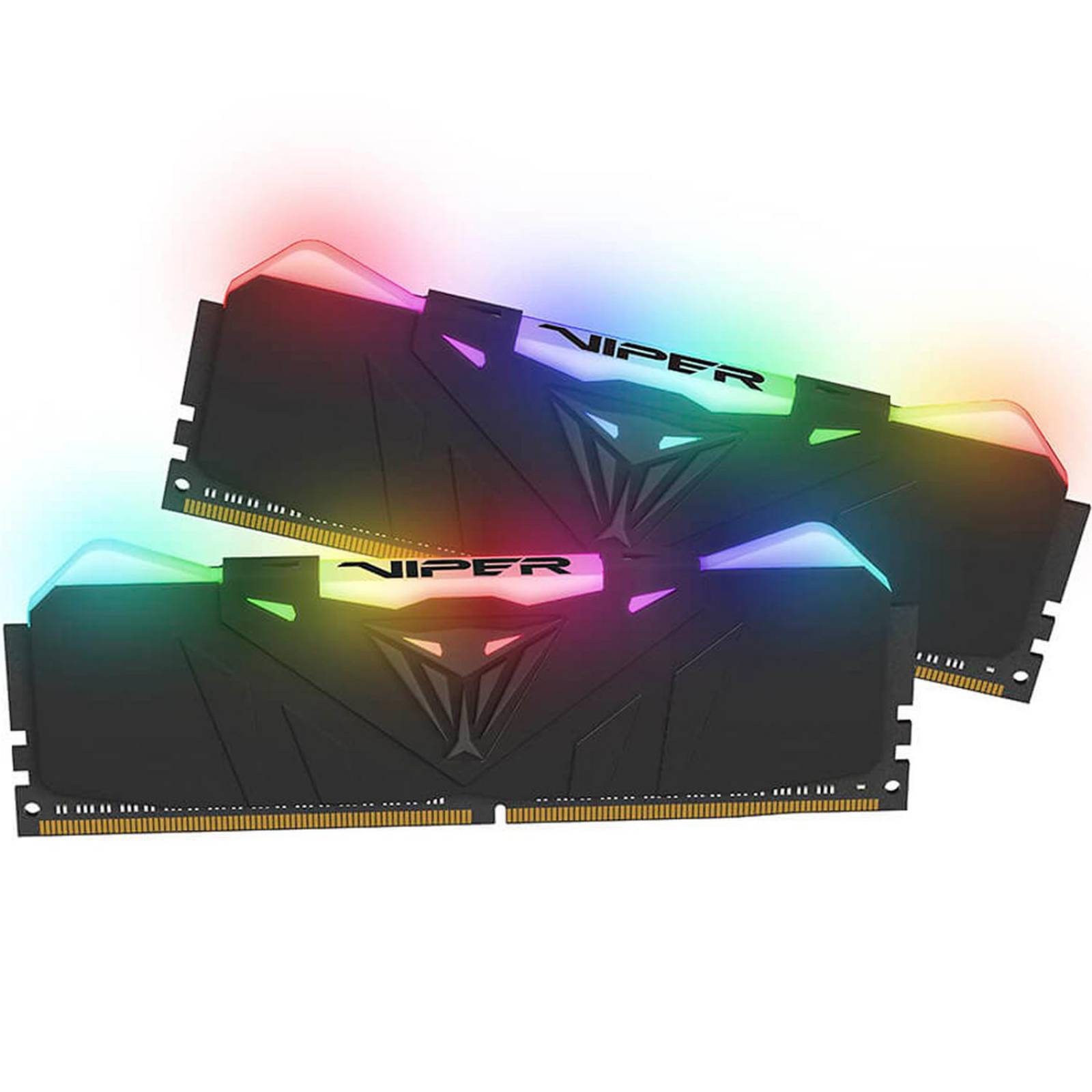 Memoria RAM DDR4 16GB 3200MHz PATRIOT VIPER RGB 2x8GB PVR416G320C6K 