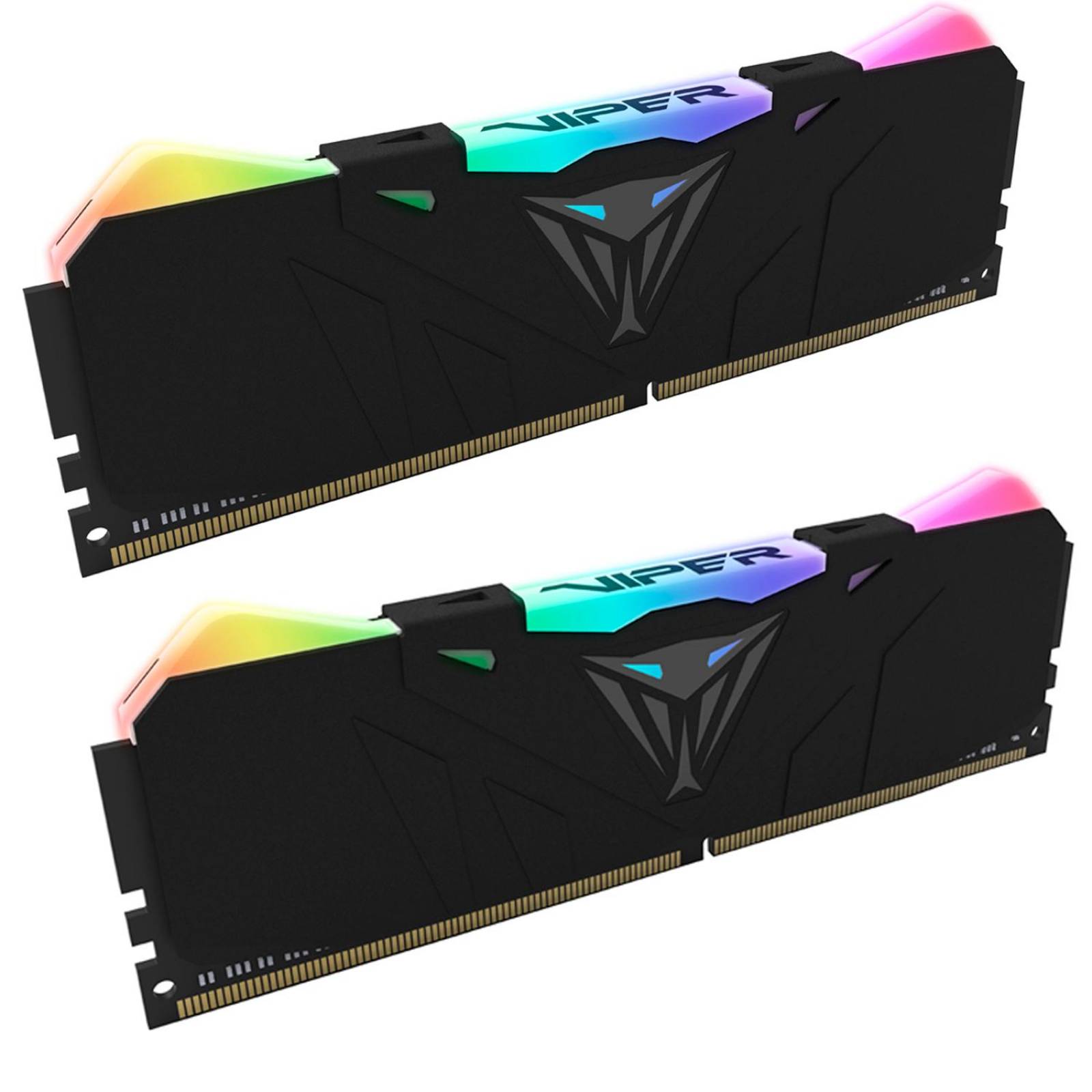 Memoria RAM DDR4 16GB 3200MHz PATRIOT VIPER RGB 2x8GB PVR416G320C6K 