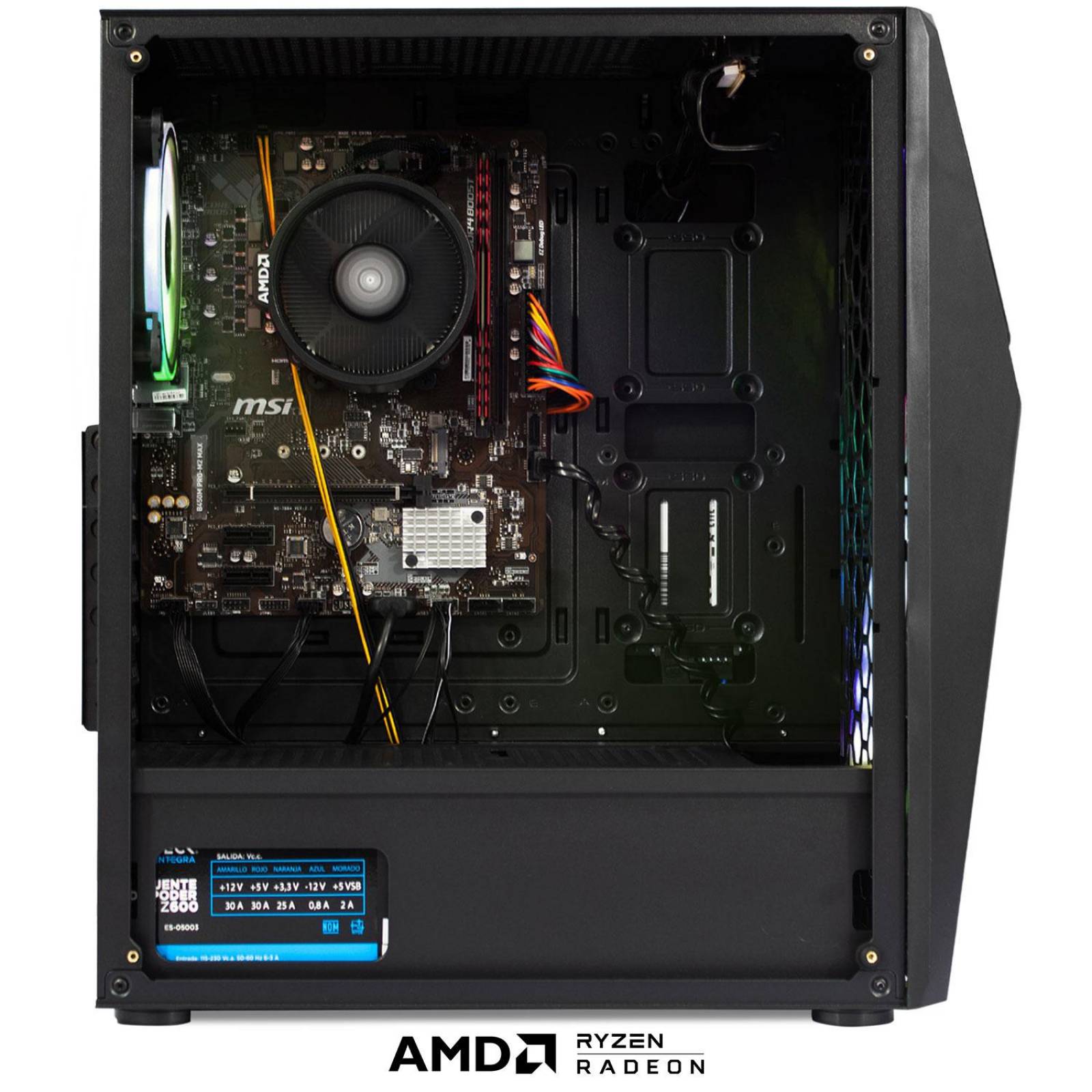 Xtreme PC Gamer AMD Radeon Vega 11 Ryzen 5 3400G 16GB SSD 480GB WIFI 